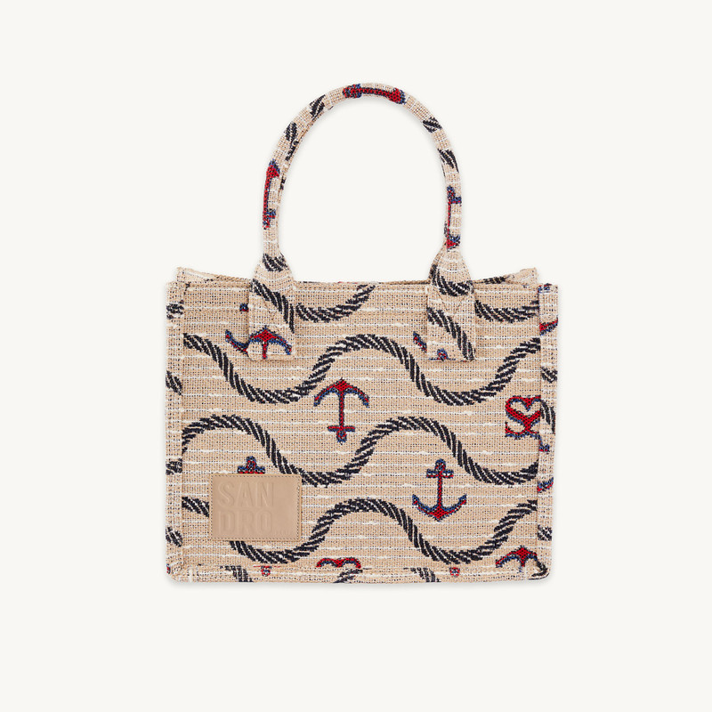 Jacquard tote bag 1