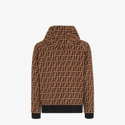 FENDI Brown fabric sweatshirt outlook