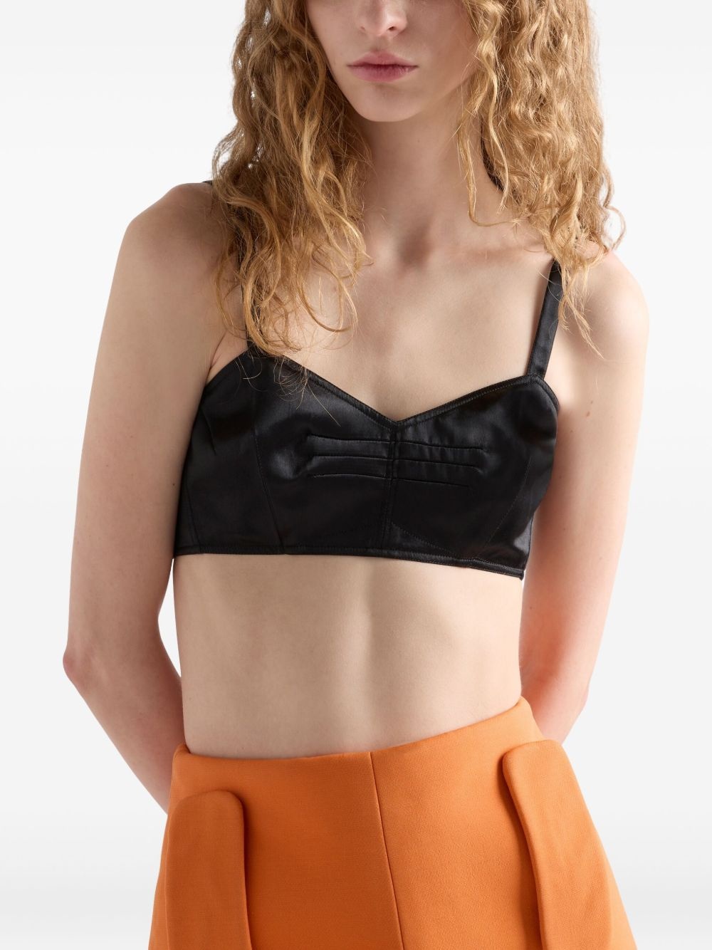 satin bra top - 3
