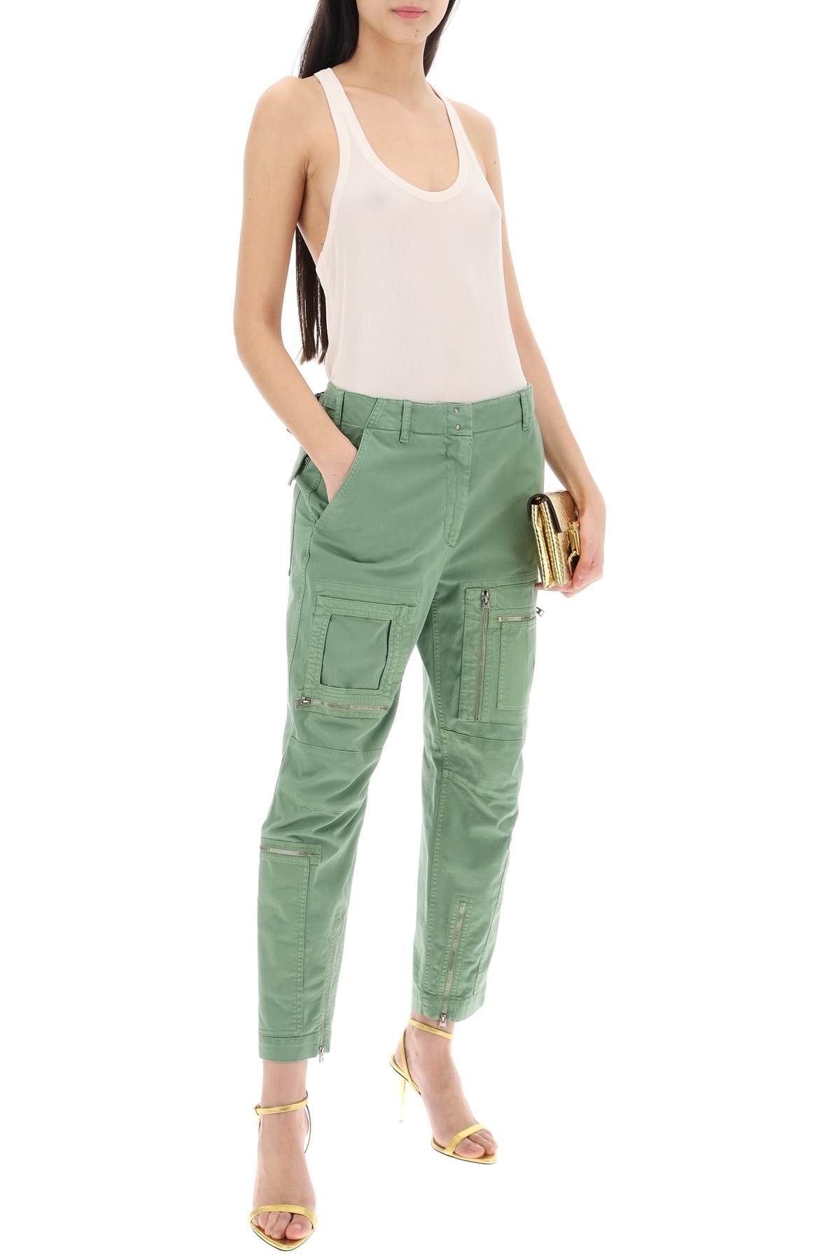 TAPERED CARGO PANTS - 2