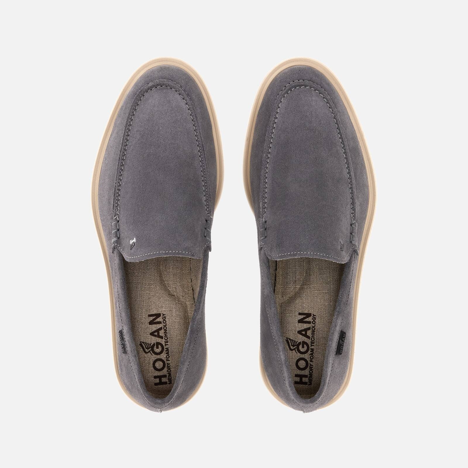 Hogan H616 Loafers Grey - 4