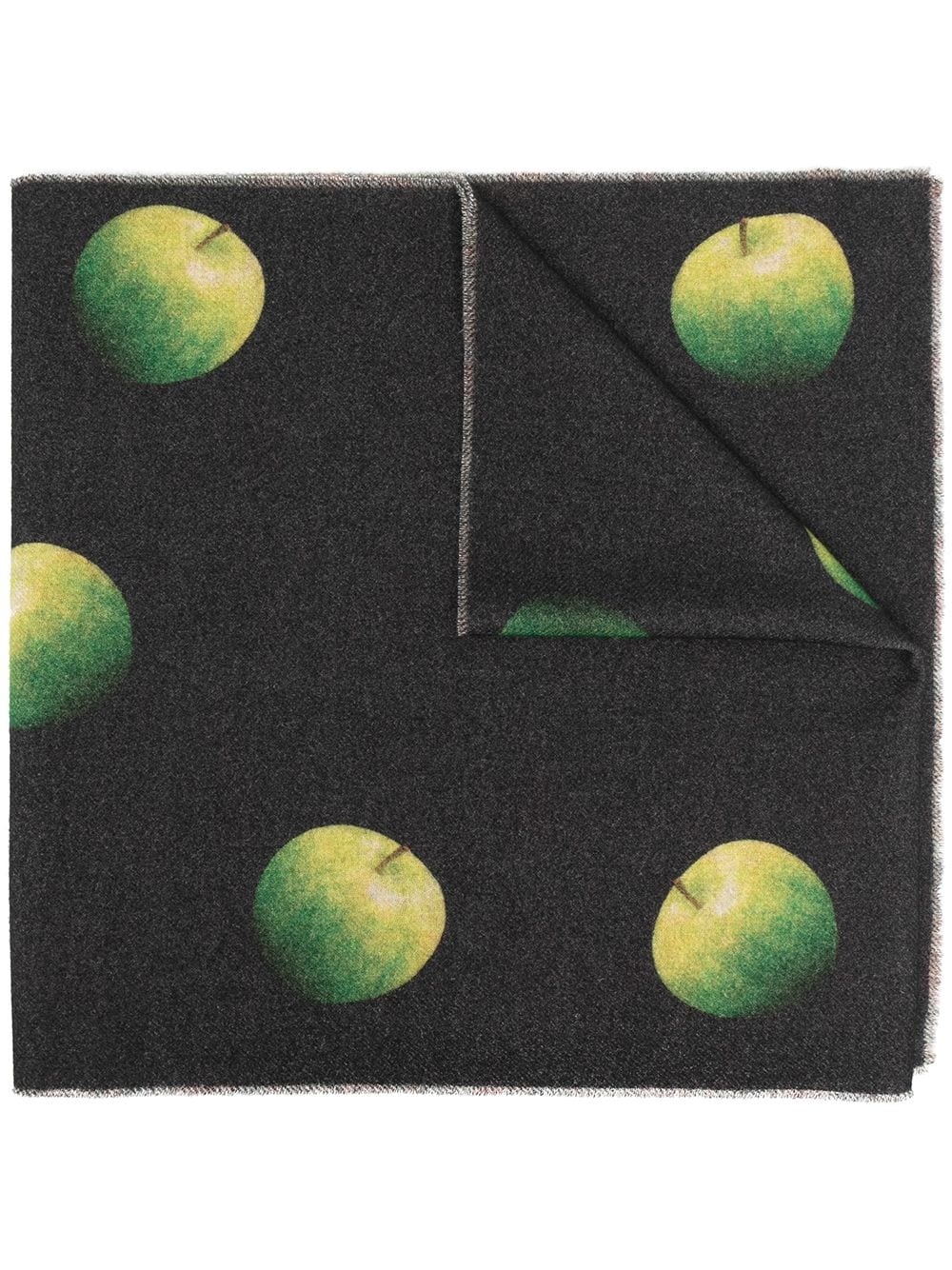 apple print scarf - 1