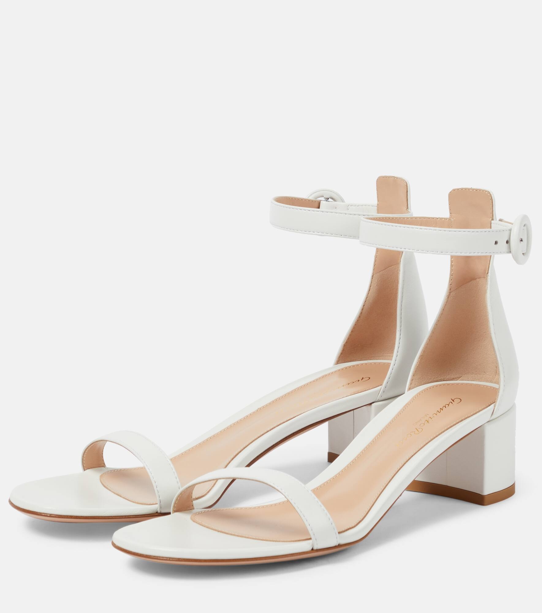 Gianvito Rossi【関税送料込】ヴェネツィア 45レザーミュール Gianvito Rossi】ベネチアミュール【関税送料込】 (Gianvito