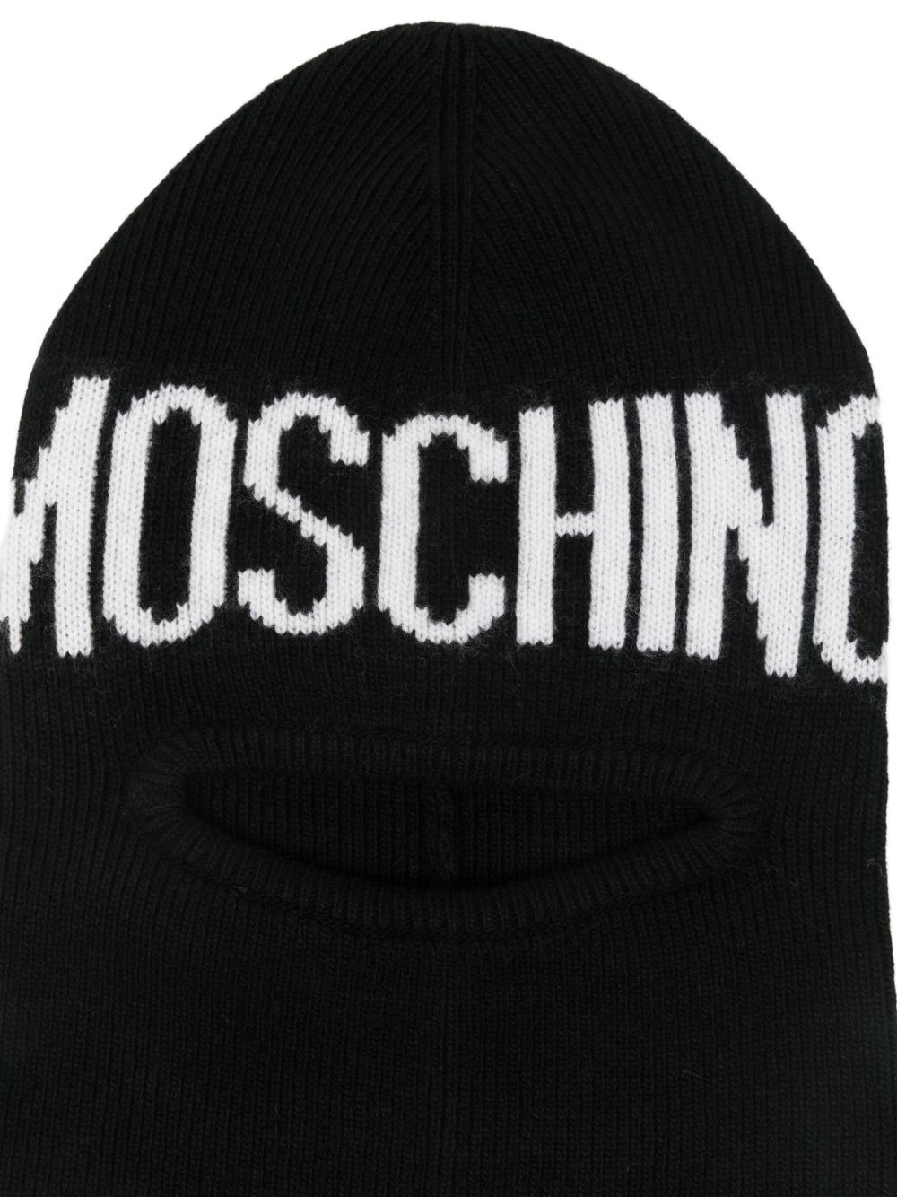 logo-knitted balaclava - 3