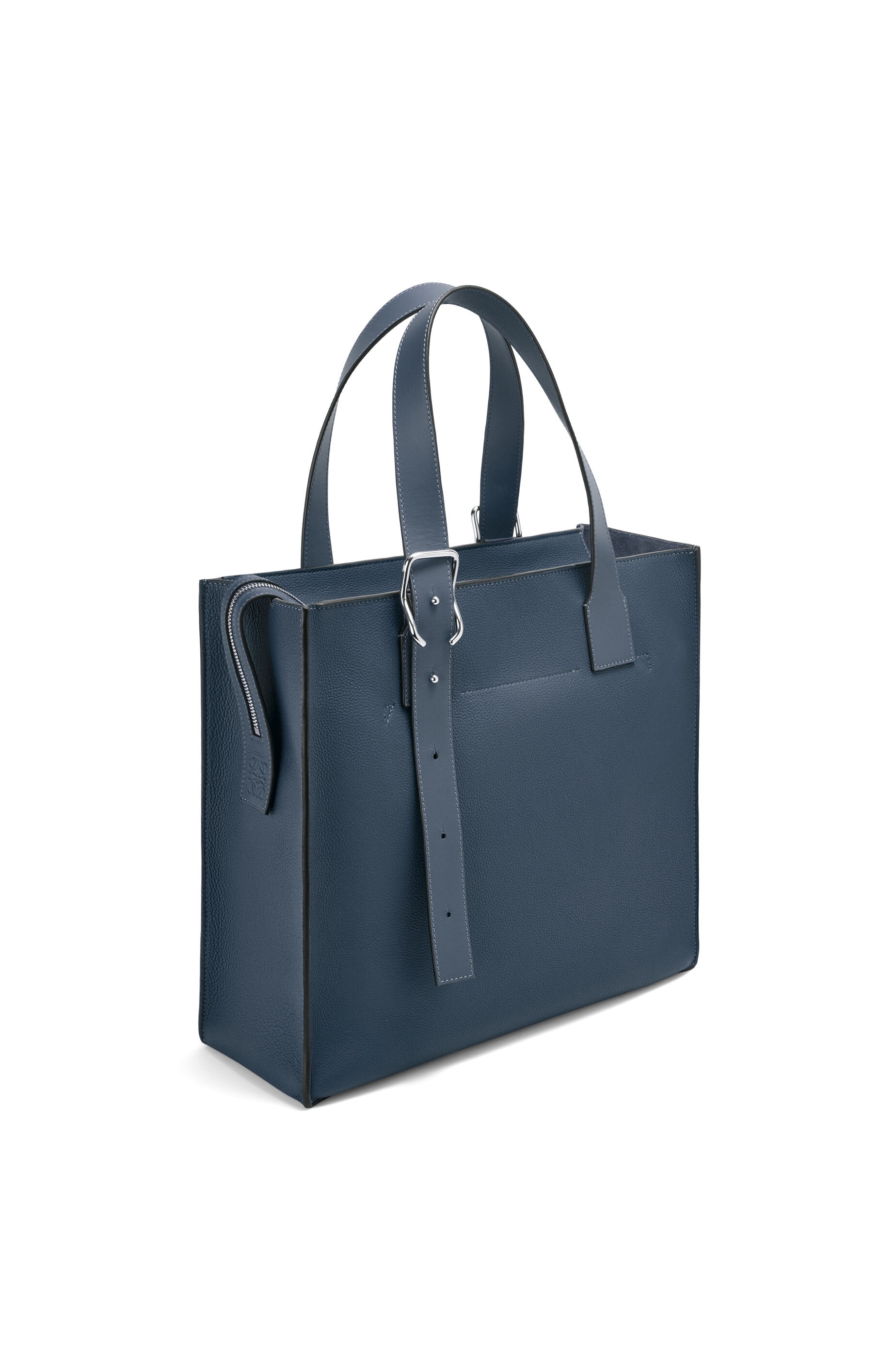Loewe Buckle Zip tote in soft grained calfskin | REVERSIBLE