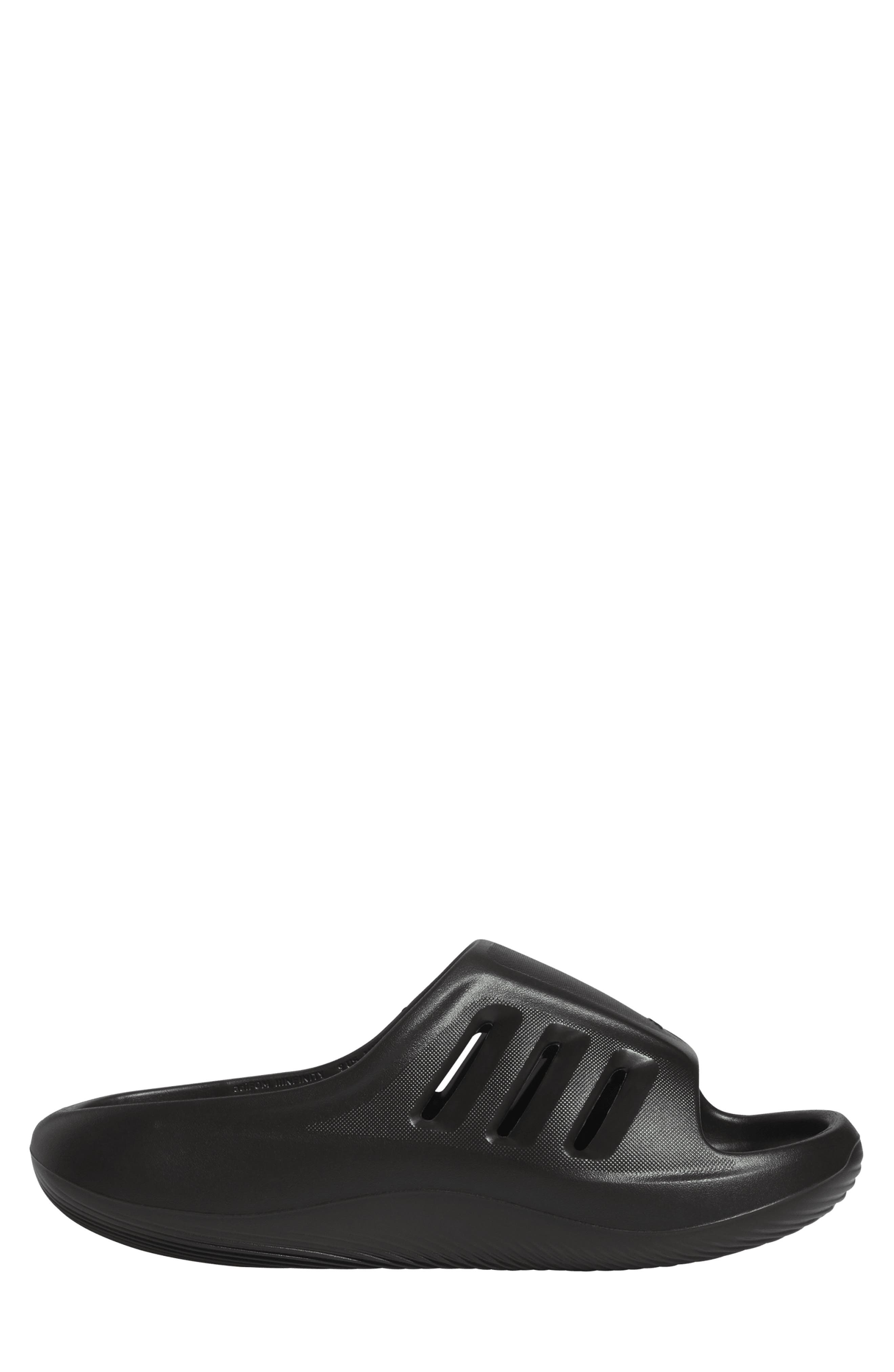 adidas Gender Inclusive Adifom Iiinfinity Slide Sandal in Core Black/Core Black/Black at Nordstrom - 3