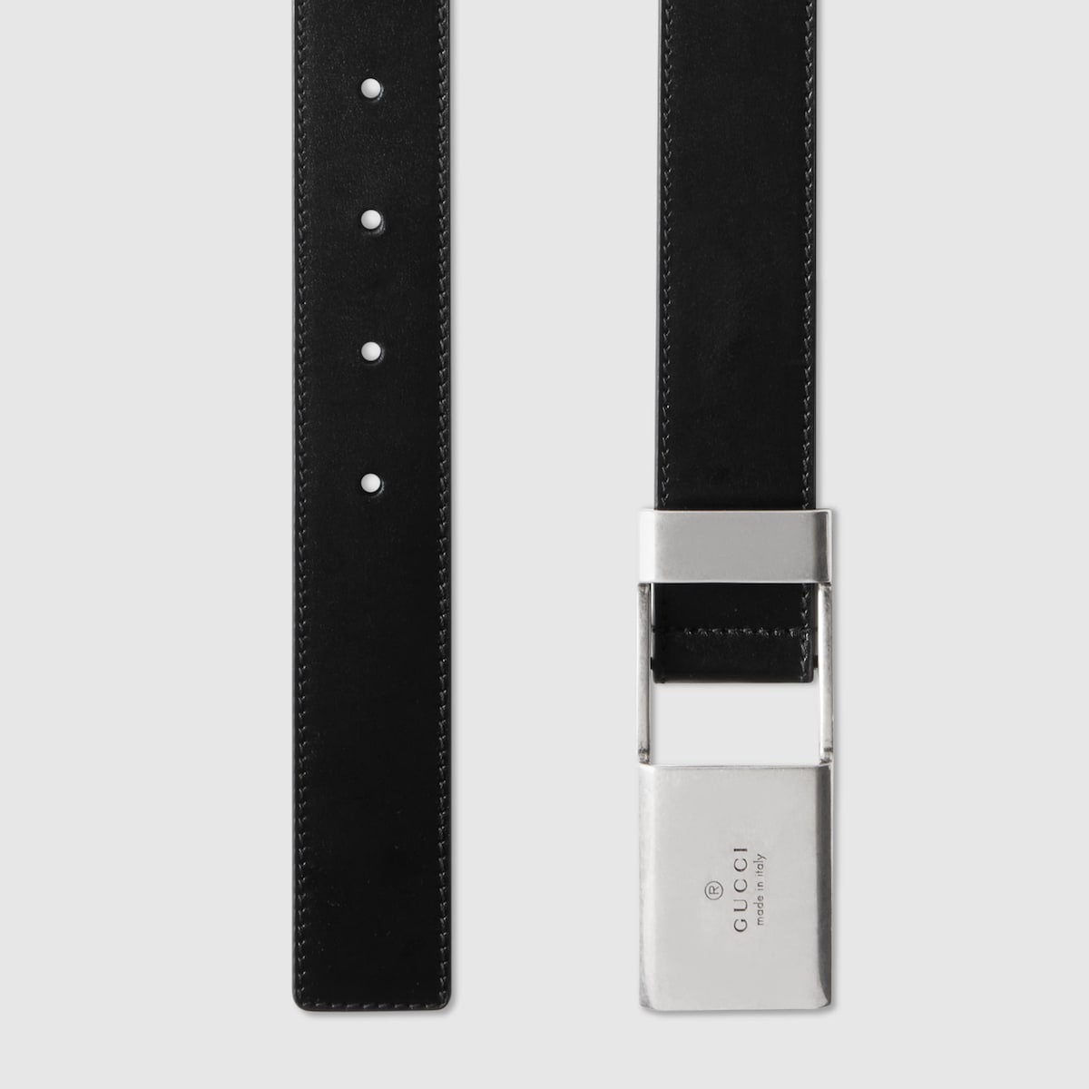 Gucci Plaque Buckle Belt - 2