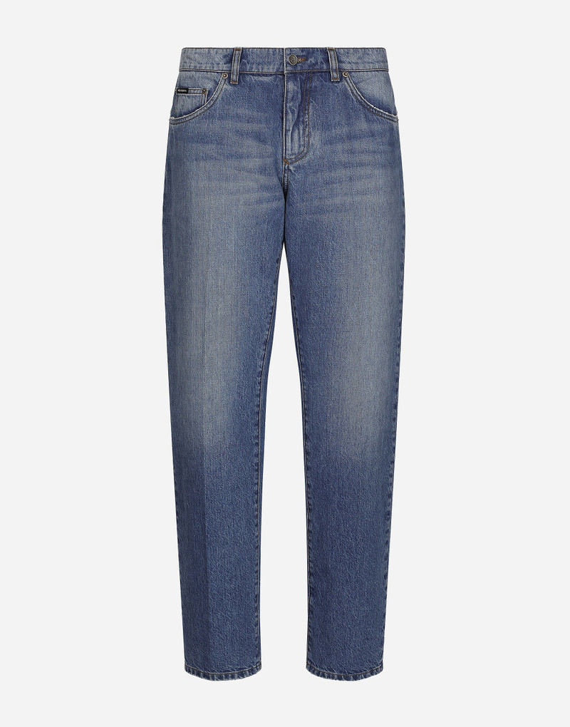 Classic blue denim jeans 1