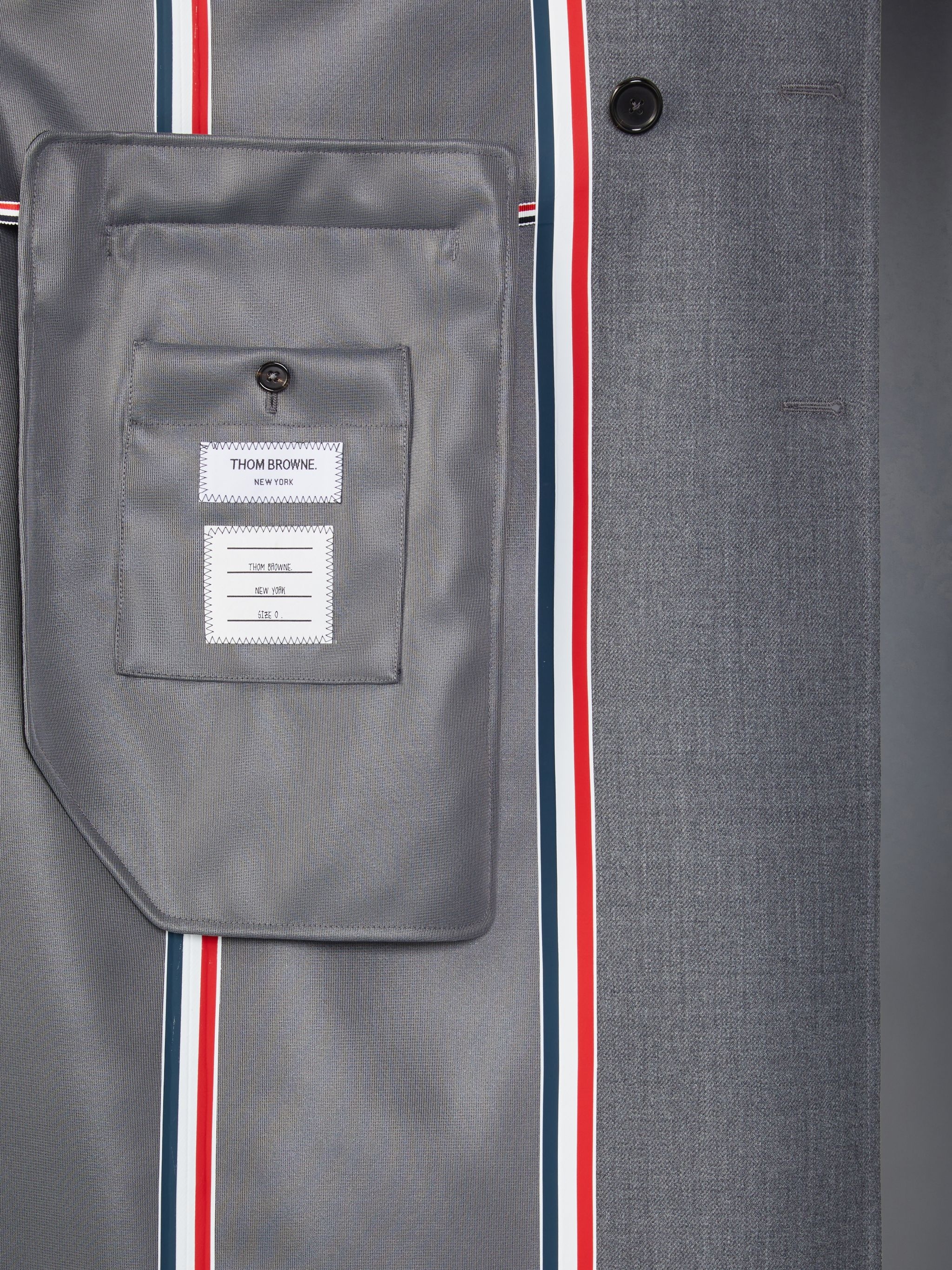 Wool Twill Unconstructed Trench Coat - 7