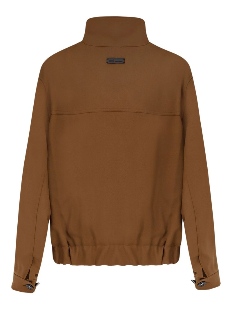 AMI Paris flap-pocket bomber jacket outlook