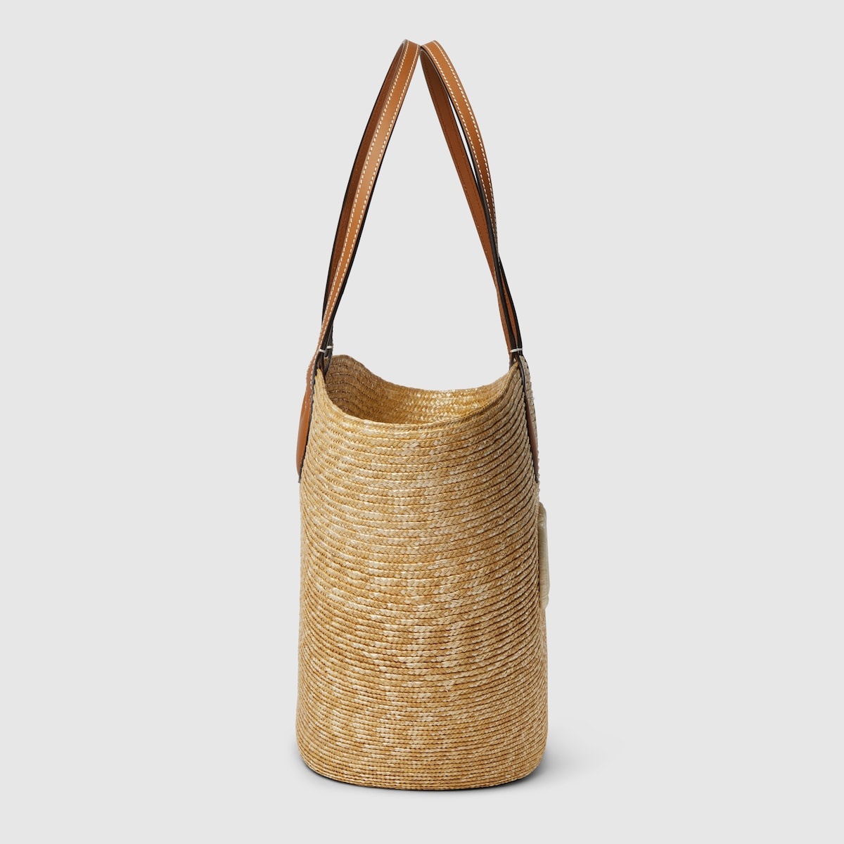 Medium tote bag with Gucci patch - 6