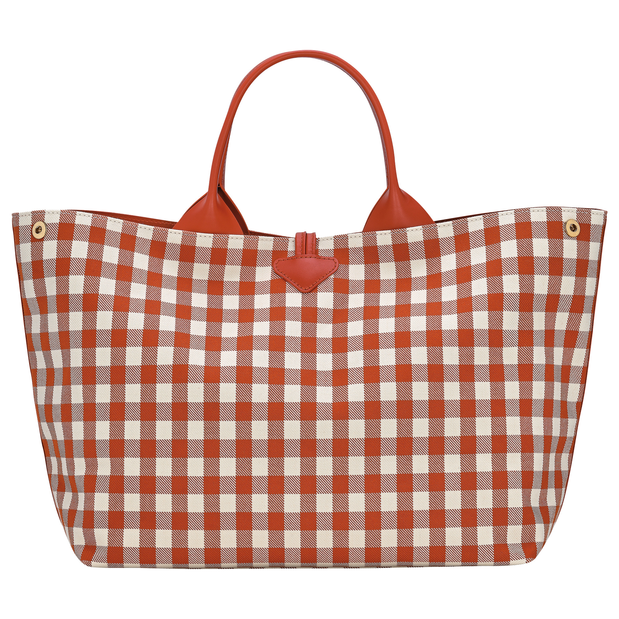 Le Roseau L Handbag Bark - Canvas - 4