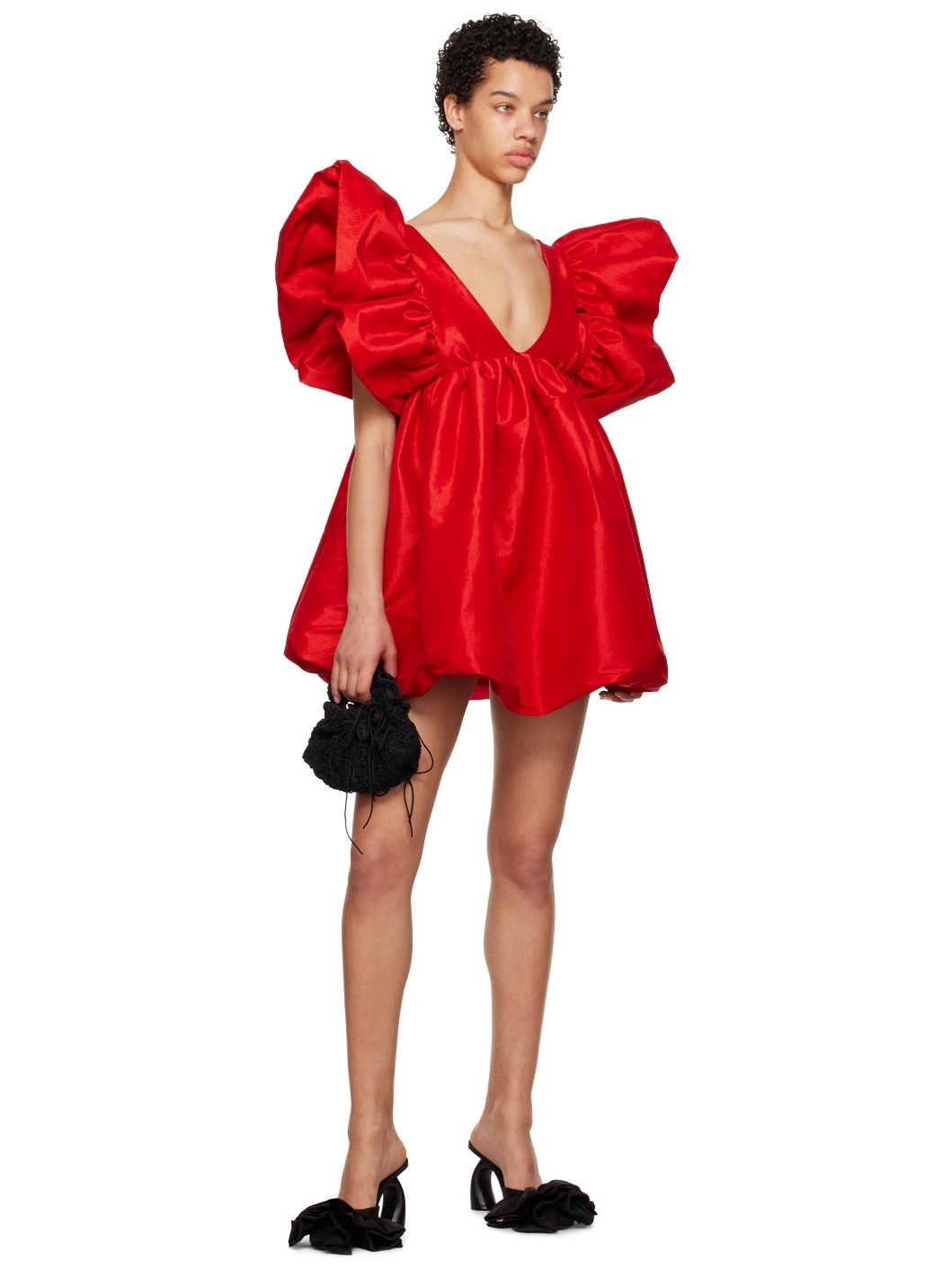 SSENSE Exclusive Red Adri Minidress - 4