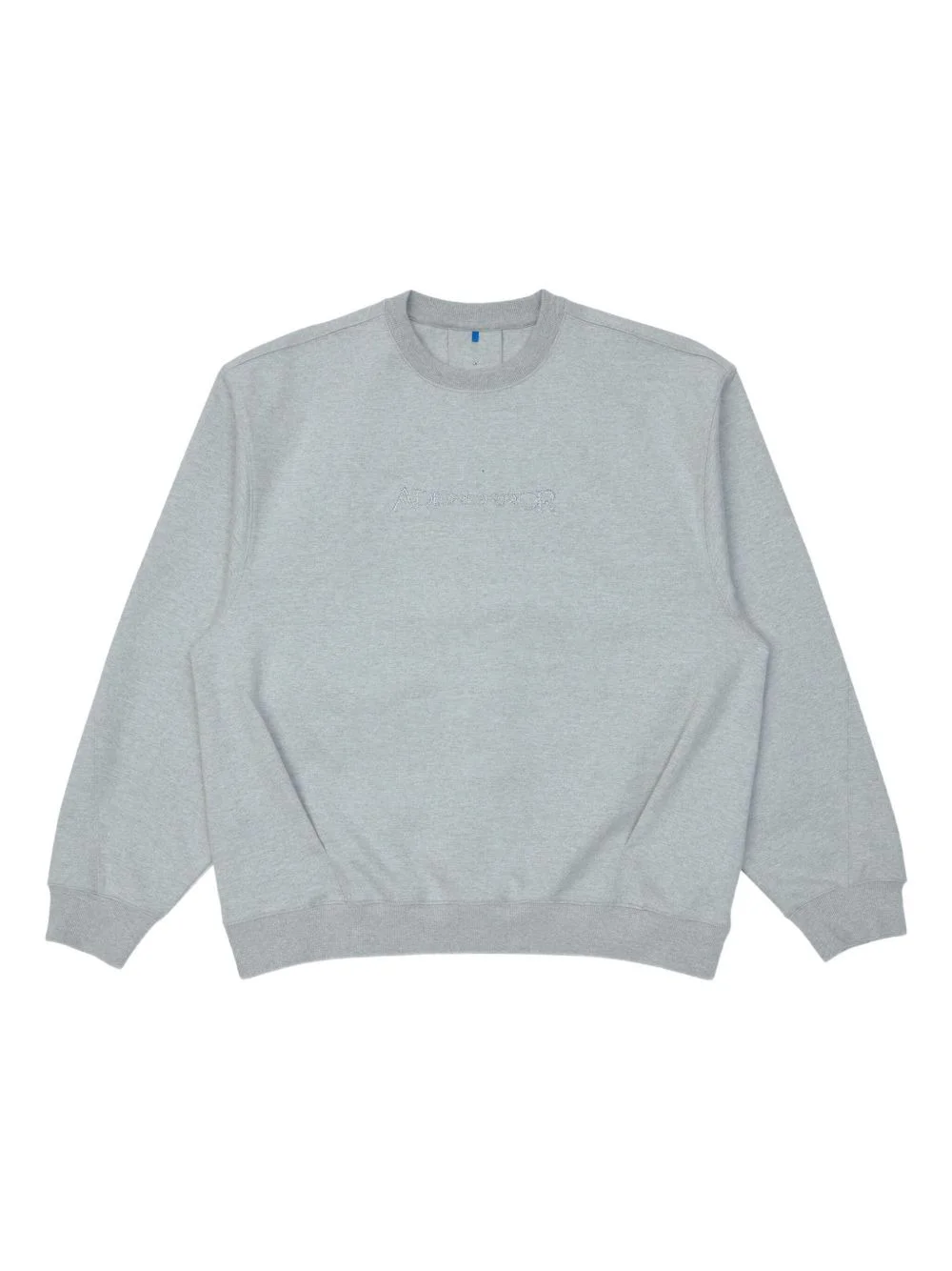 pleated-detail sweatshirt - 1