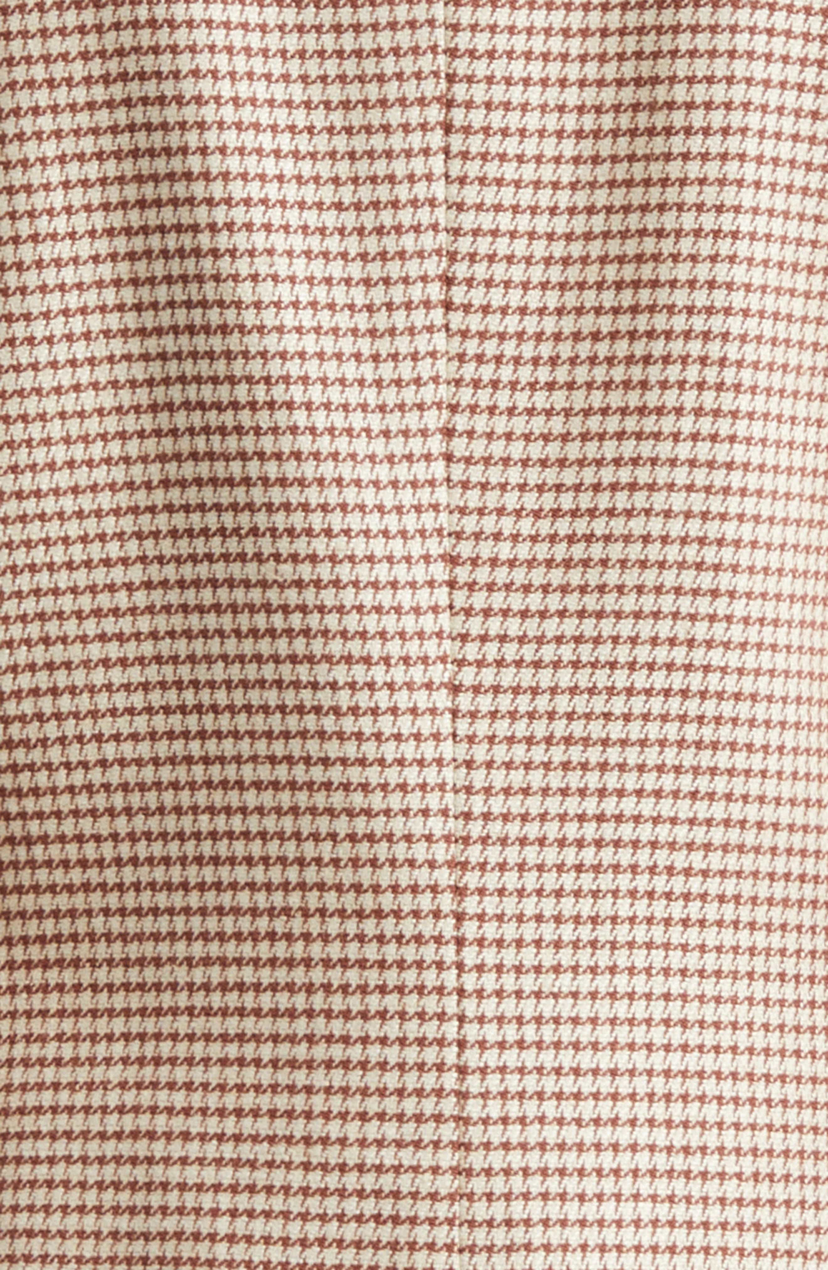 Veronica Beard Battista Houndstooth Check Dickey Jacket in Whisky Multi at Nordstrom - 8
