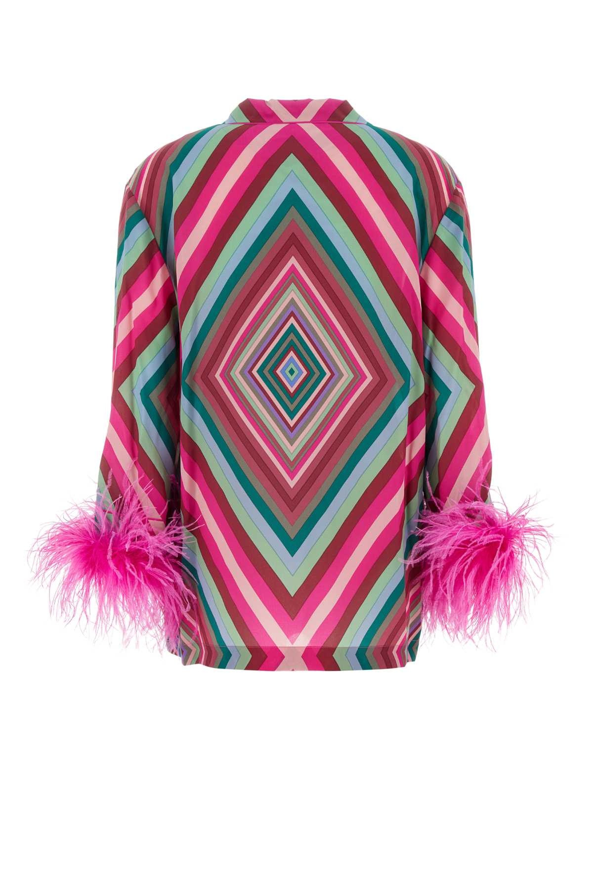 Valentino Garavani Women Printed Silk Shirt - 2
