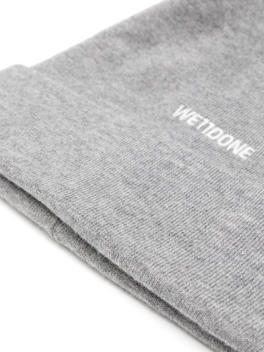 logo-embroidered wool beanie - 2