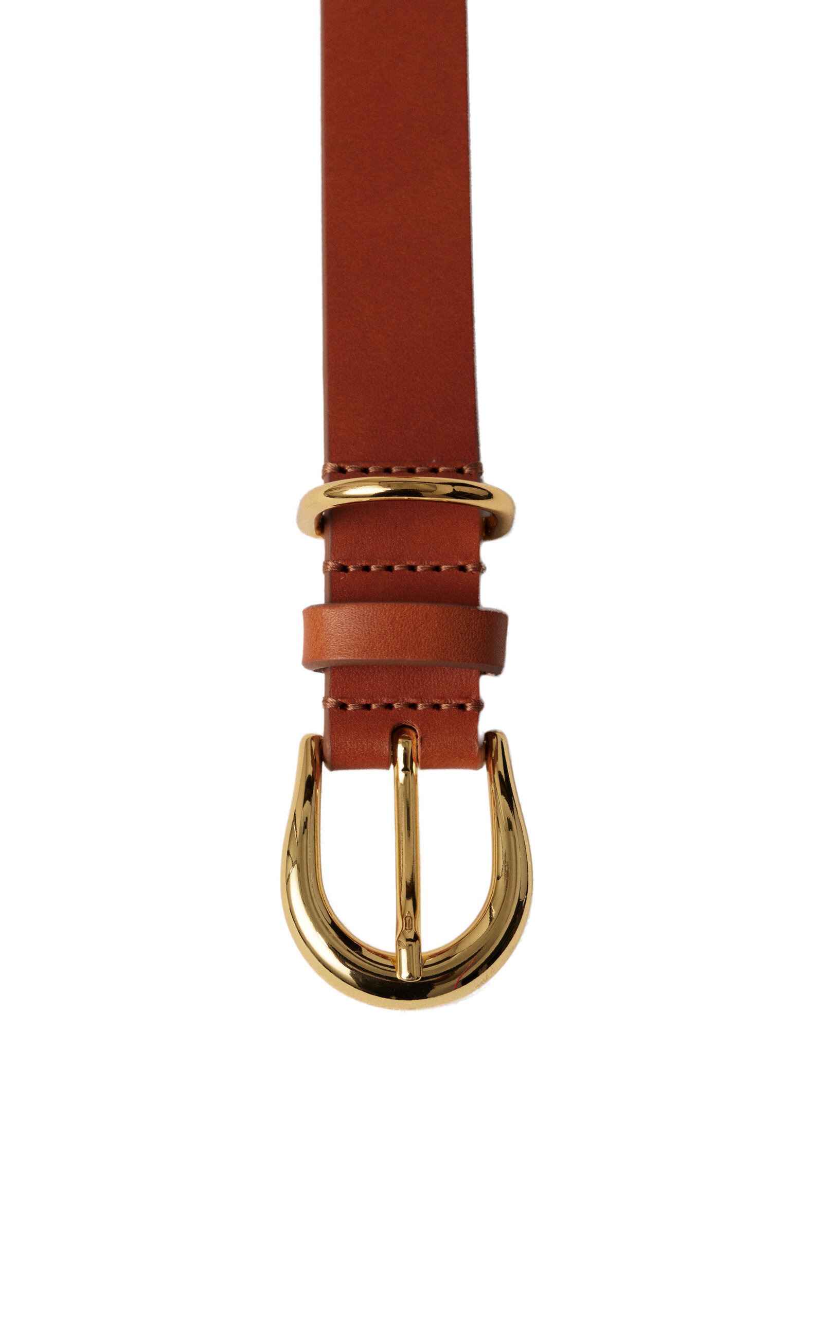 Despina Leather Wrap Belt brown - 4