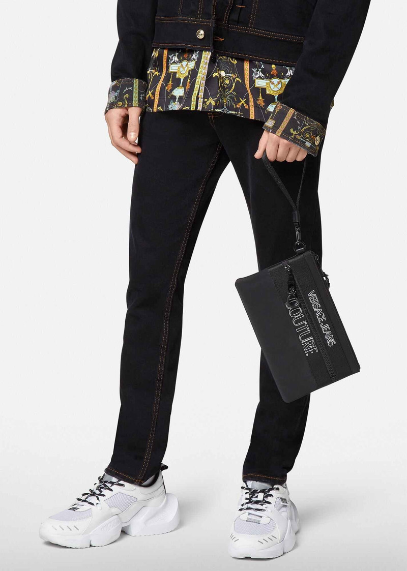 VERSACE JEANS COUTURE Outline Logo Pouch outlook