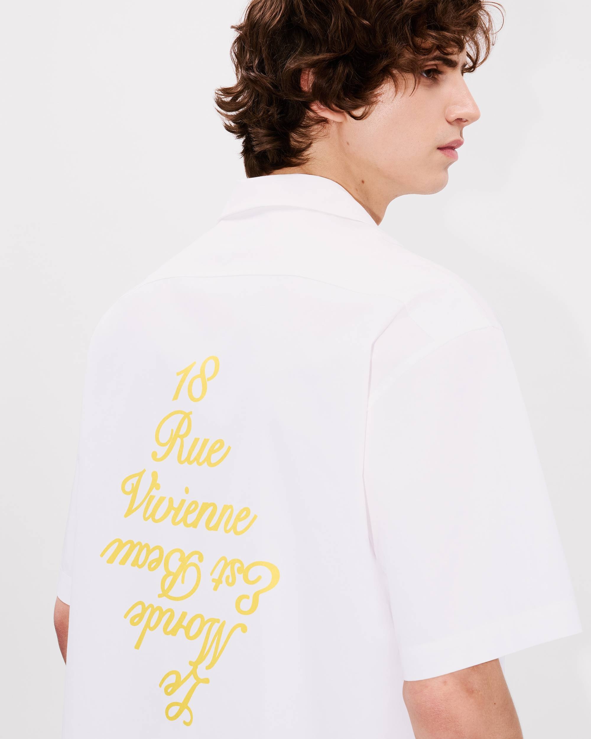'KENZO Varsity' hawaiian shirt in cotton poplin - 7