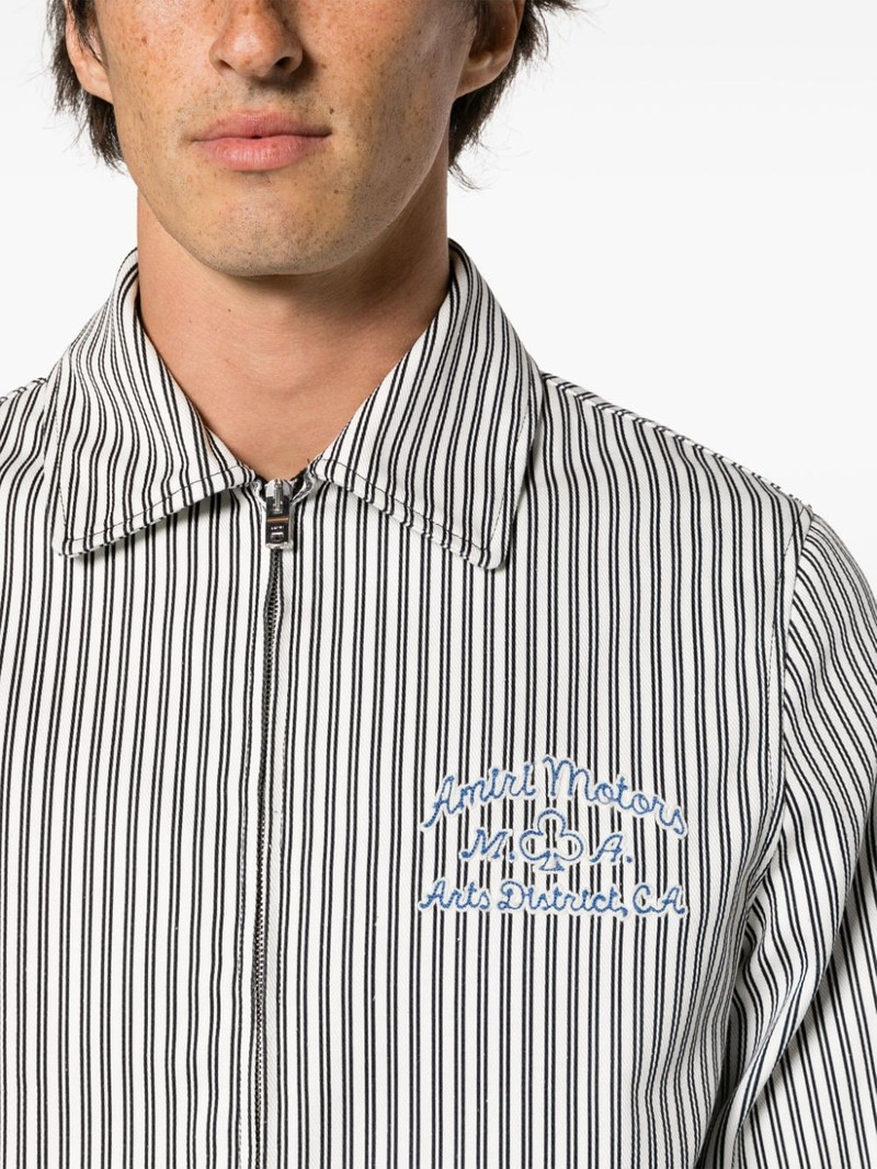 Motors cotton shirt jacket 5