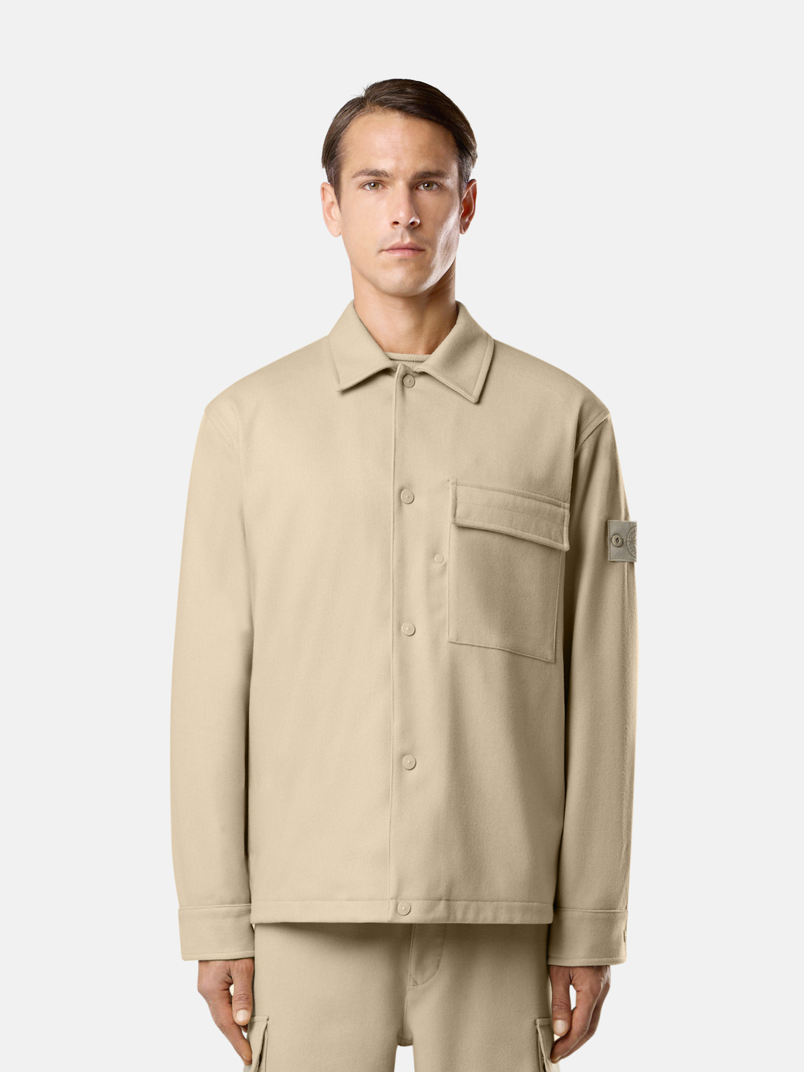 1200028 WOOL NYLON FLANNEL_STONE ISLAND GHOST - 2