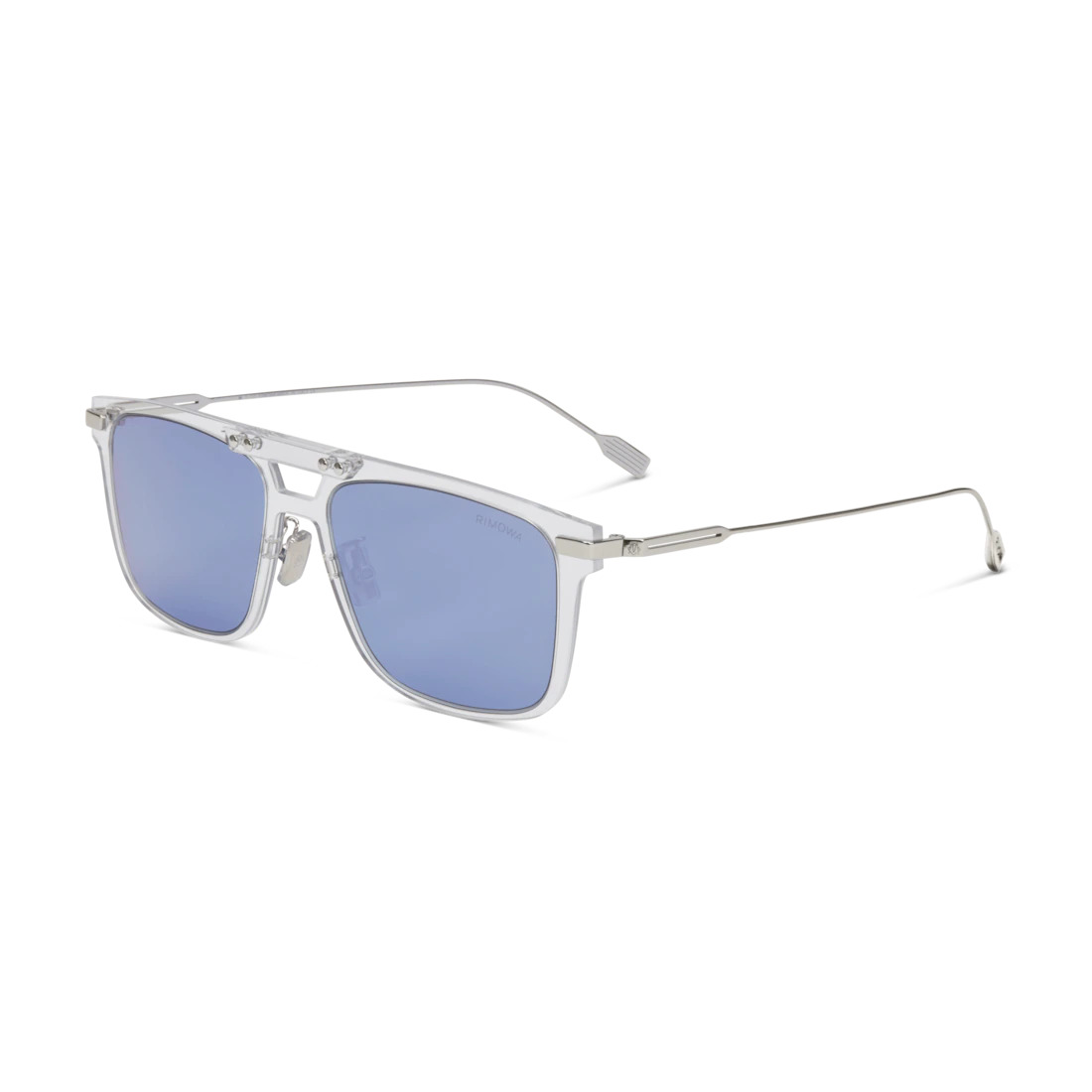 Eyewear Square Transparent Sunglasses - 3