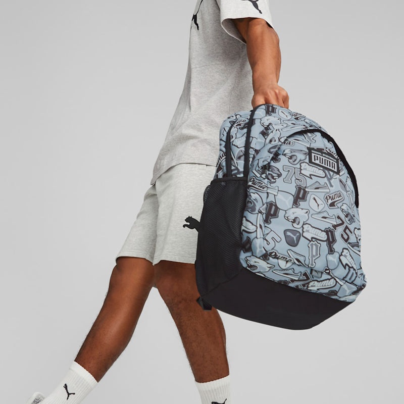 PUMA Academy Backpack 'Black Teal White' 079133-10 - 4