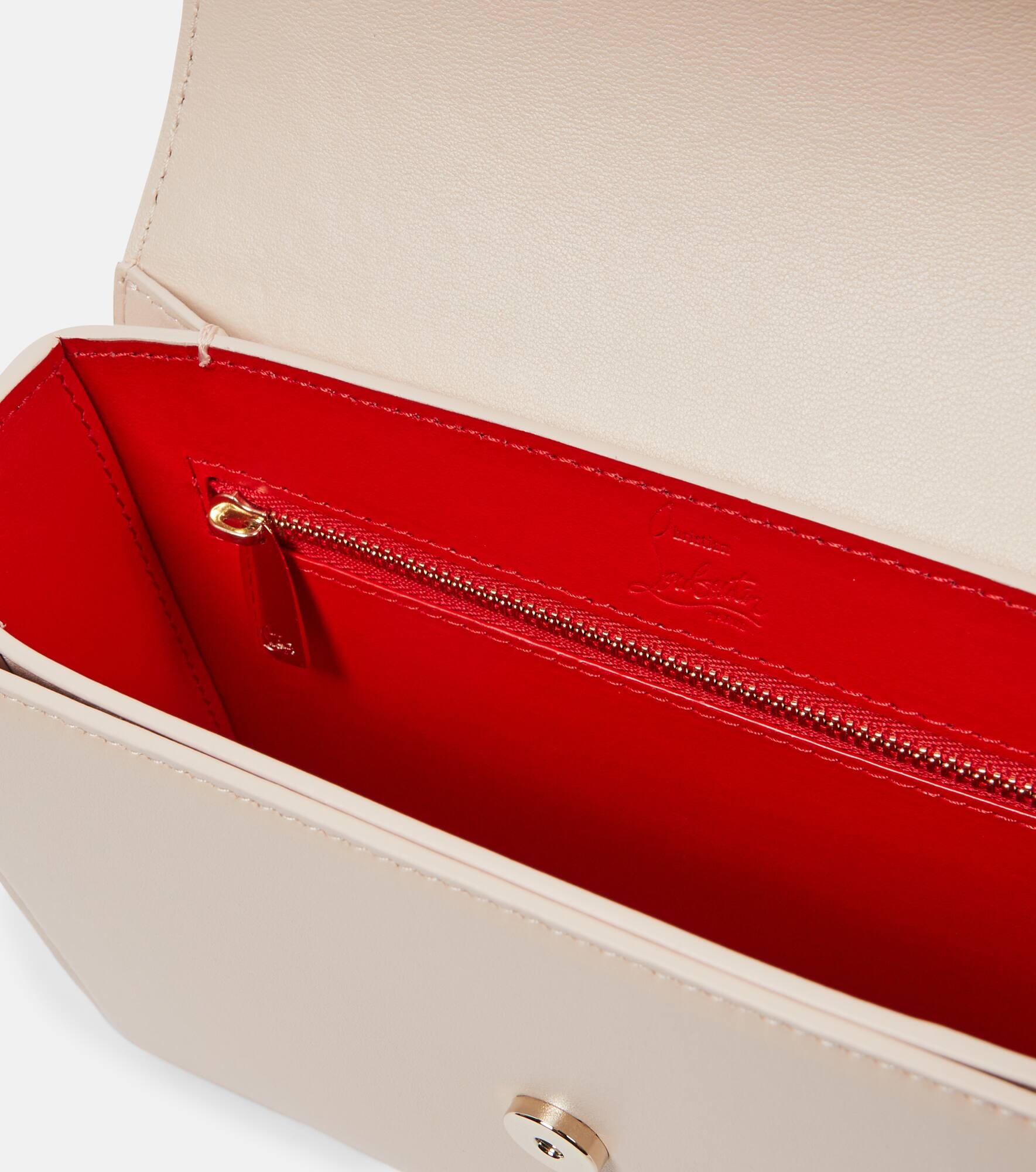 Loubi54 Small leather crossbody bag - 3