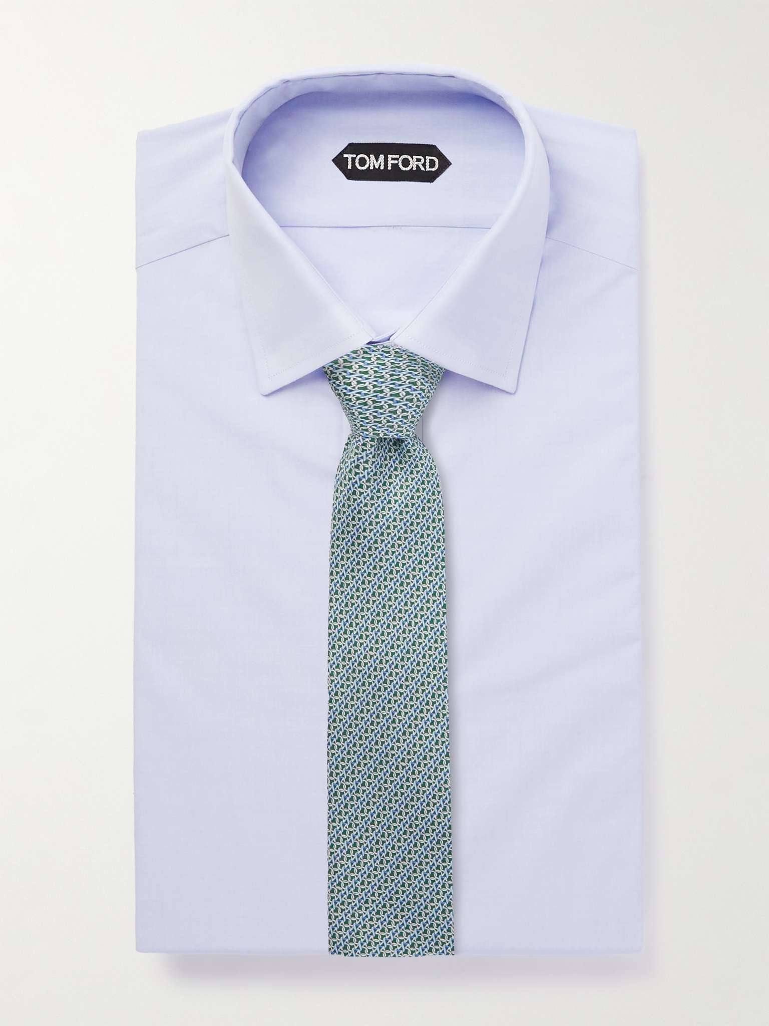 Cutaway-Collar Cotton-Poplin Shirt - 2