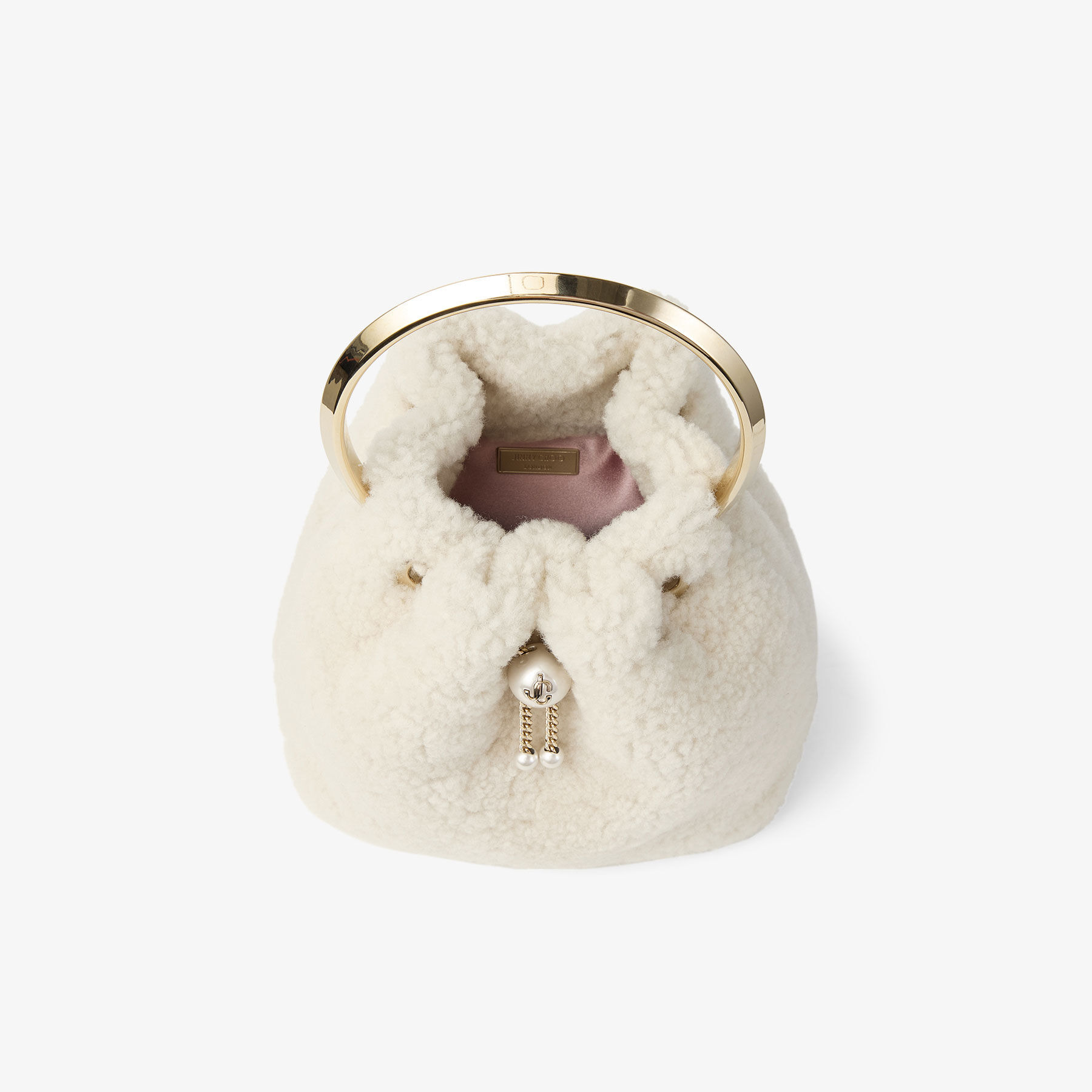 Bon Bon
Natural Bucket Bag with Metal Handle - 4