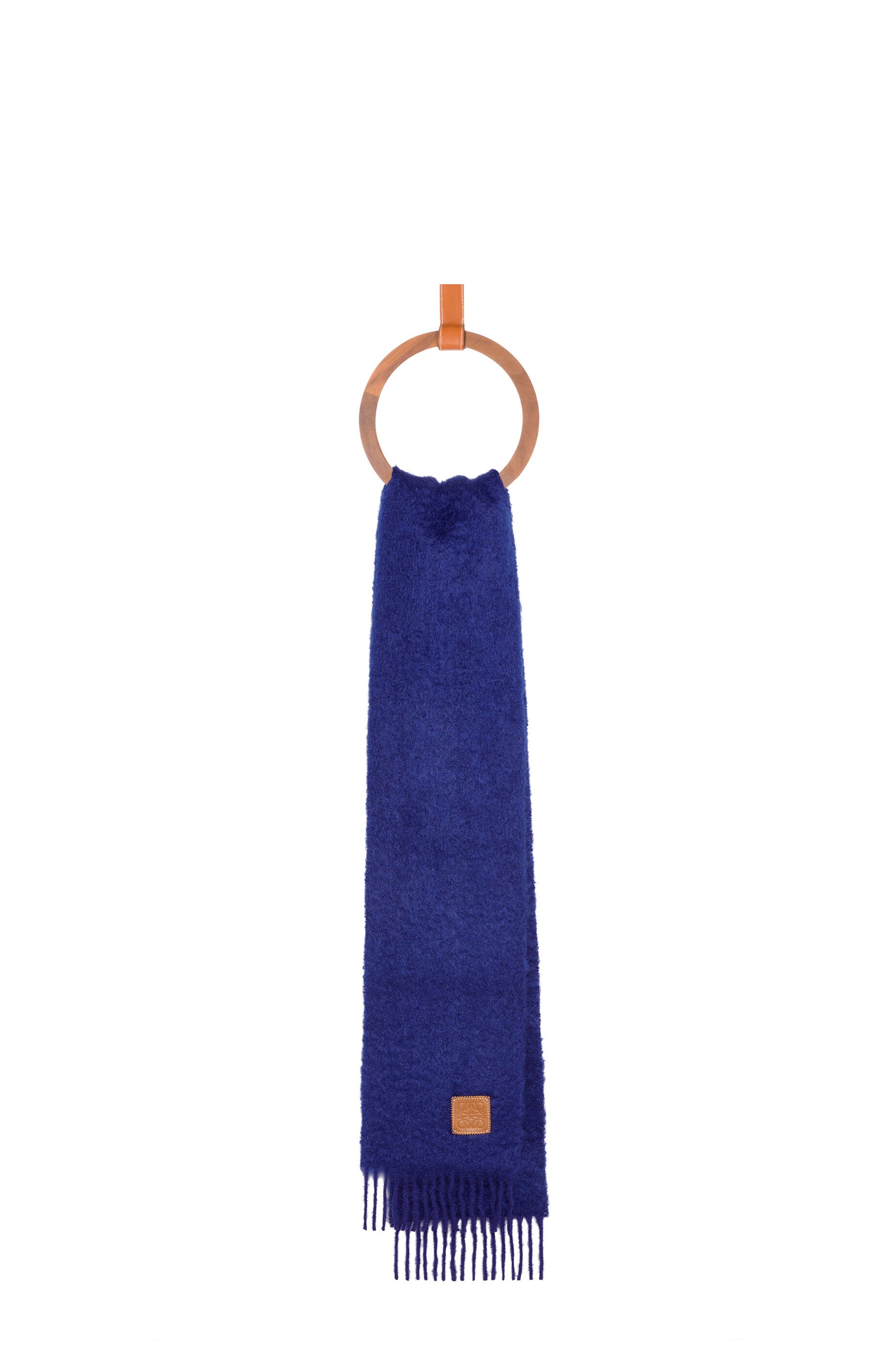 Scarf in mohair and wool - 1