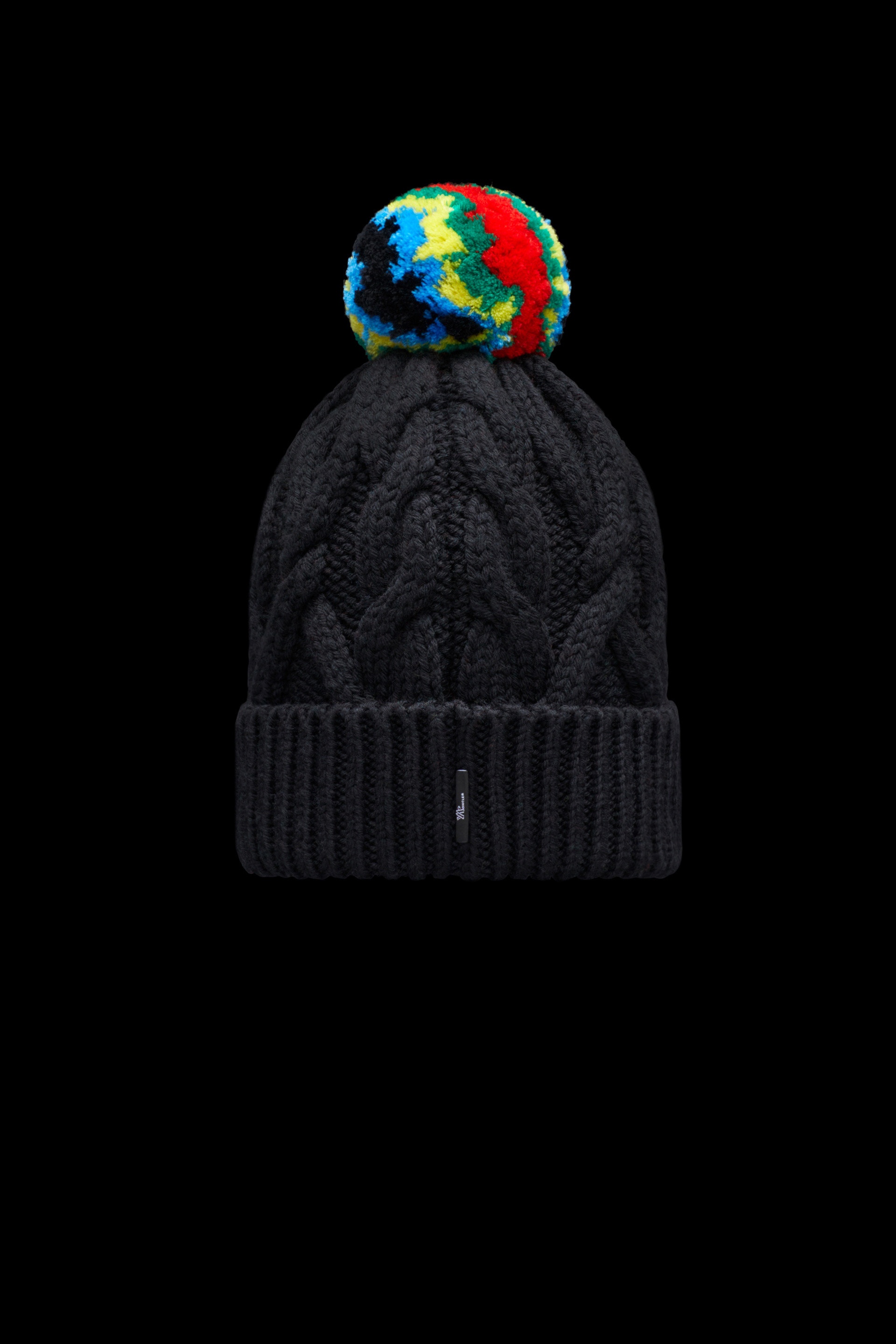 Wool Beanie with Pom Pom - 5