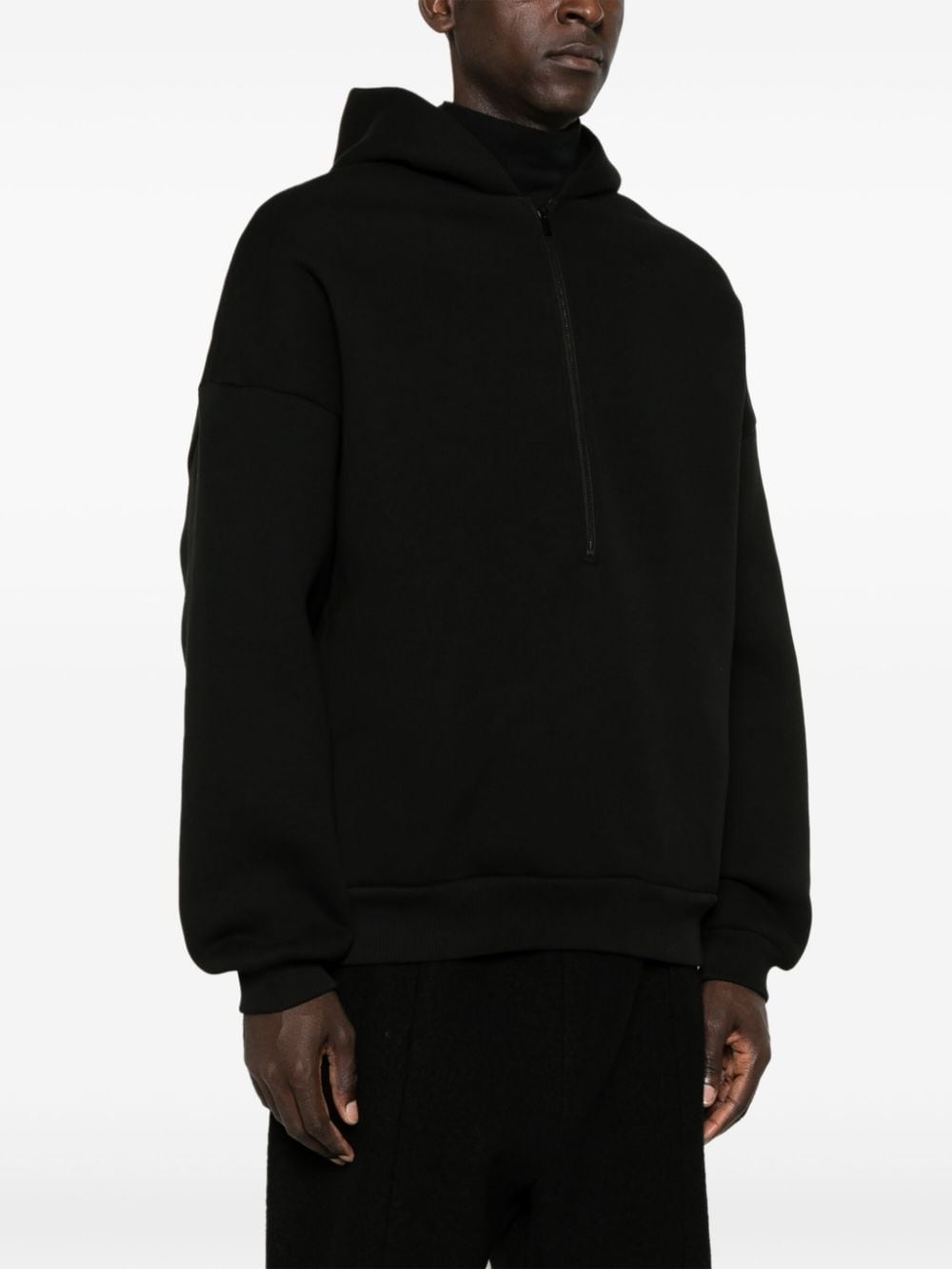 half zip hoodie - 3