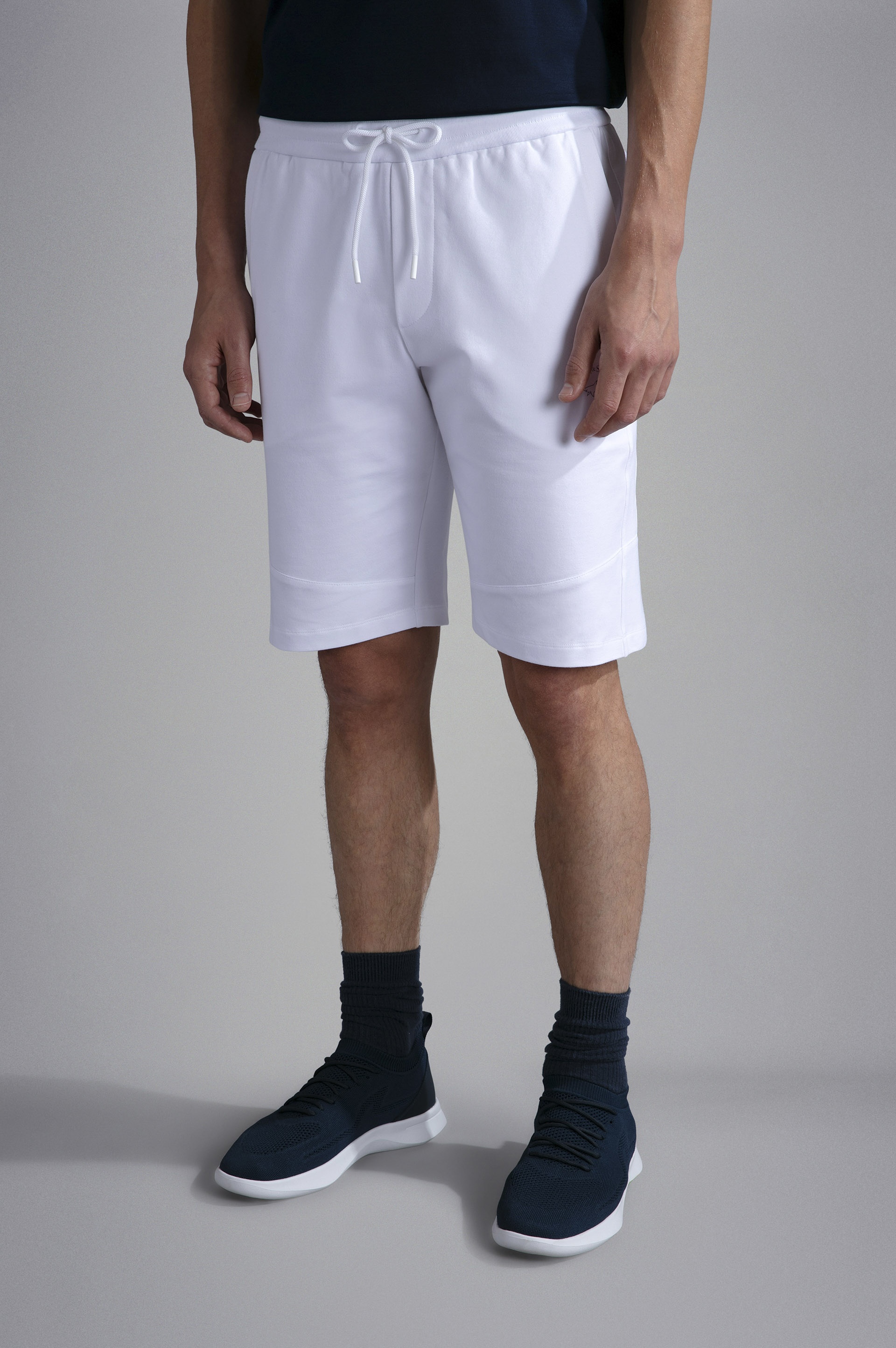 COTTON STRETCH BERMUDA SHORTS - 6