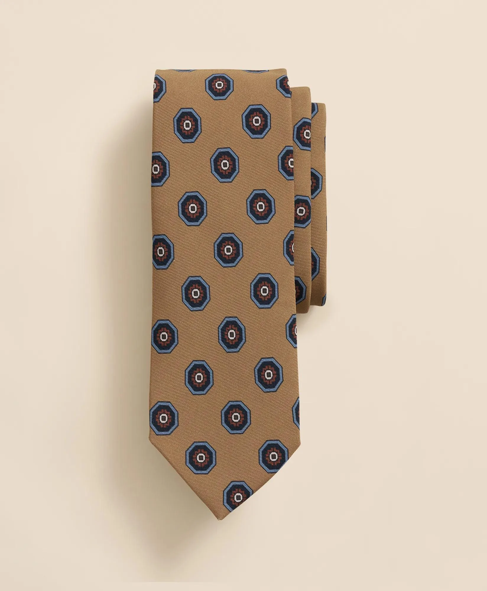 Silk Geometric Tie - 1