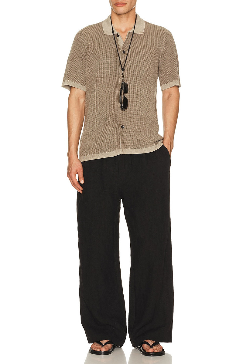 FAHERTY Short Sleeve Sunwashed Knitted Shirt outlook
