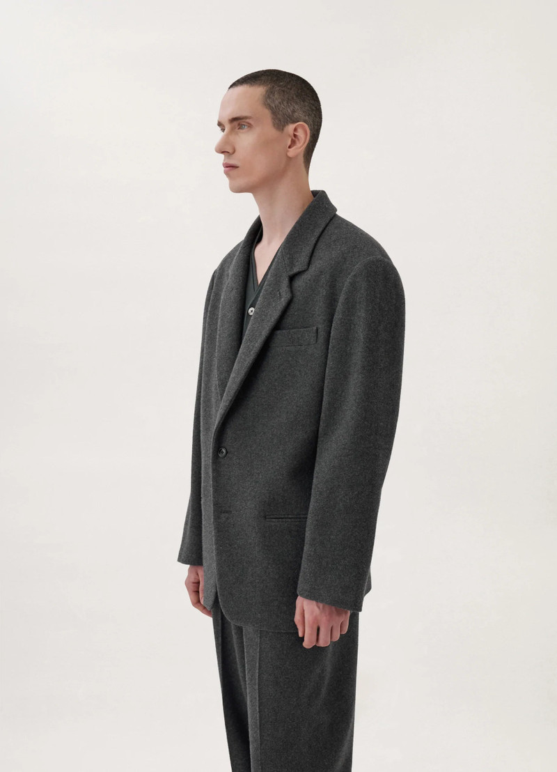 Lemaire BOXY SINGLE BREASTED JACKET | REVERSIBLE