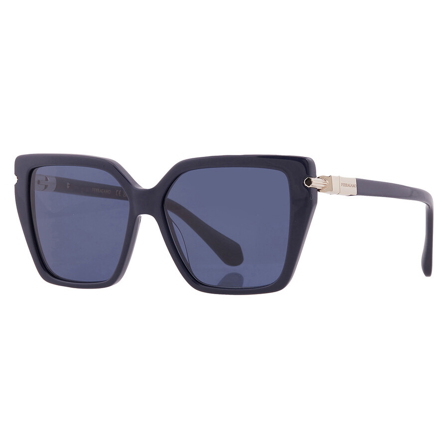 Ferragamo Blue Butterfly Ladies Sunglasses SF1106S 414 57 - 2