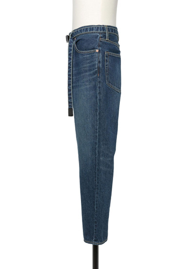 sacai Cropped Tapered Denim Pants outlook