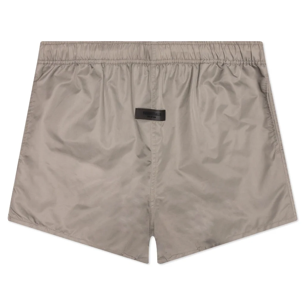 FEAR OF GOD ESSENTIALS RUNNING SHORT - DESERT TAUPE - 1