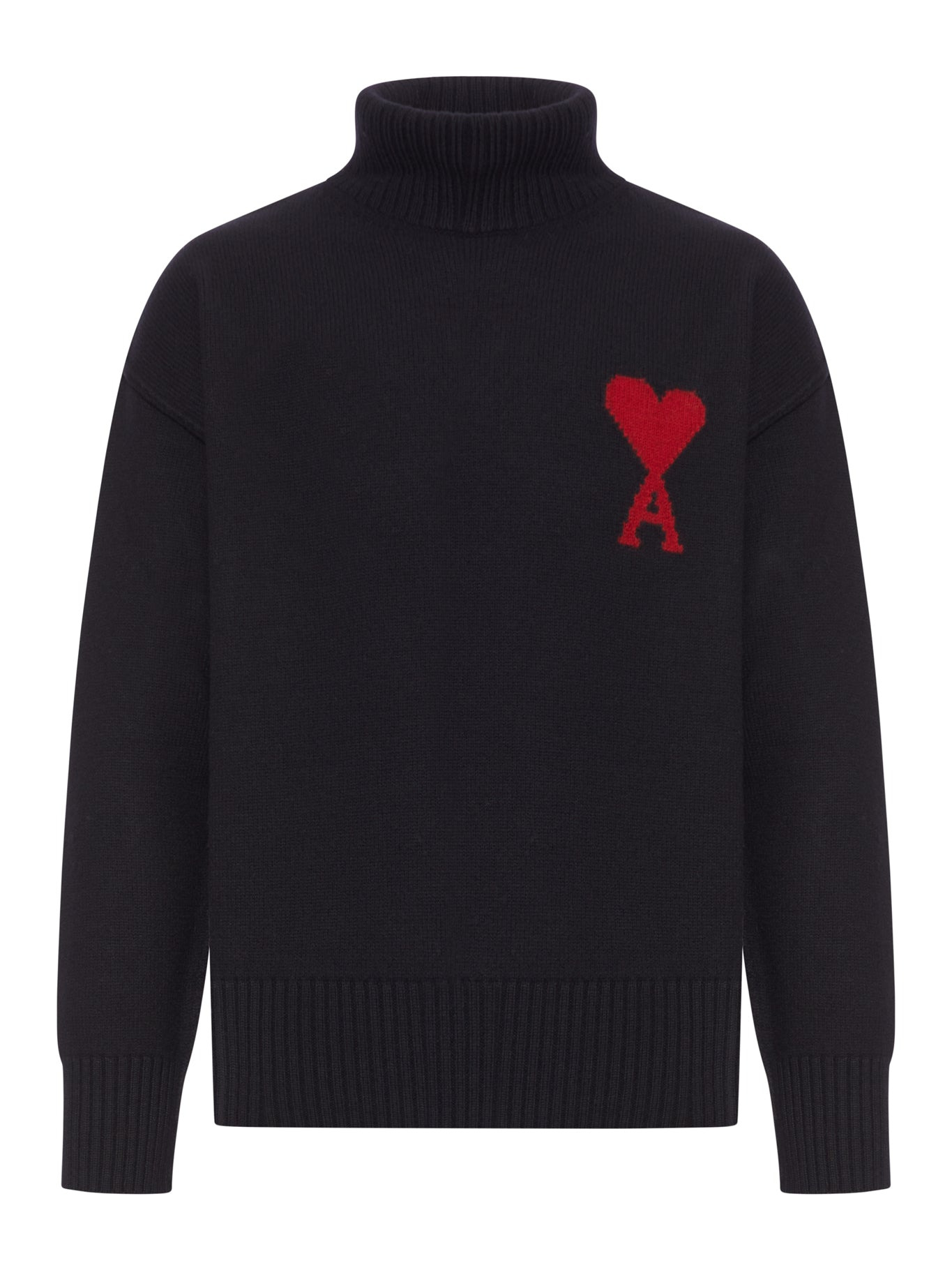 AMI DE COEUR WOOL HIGH NECK SWEATER - 1