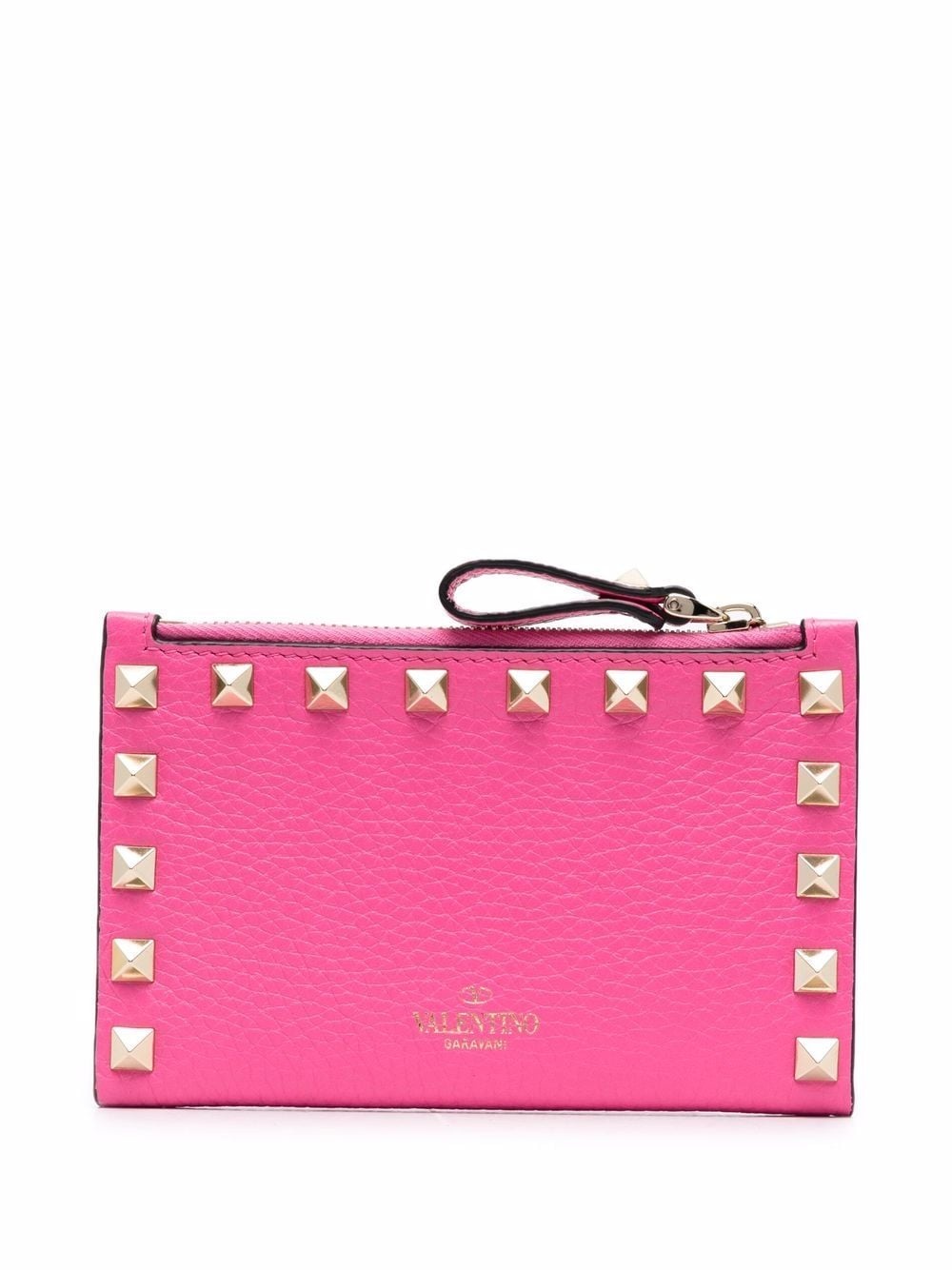 Rockstud-embellished compact wallet - 2