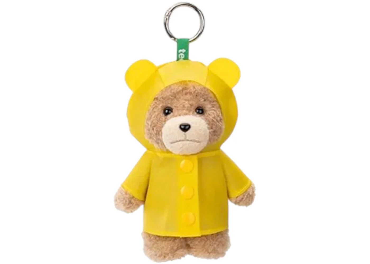 Pop Mart Ted2 Teddy Bear Action Series Raincoat Bear Plush Pendant - 1