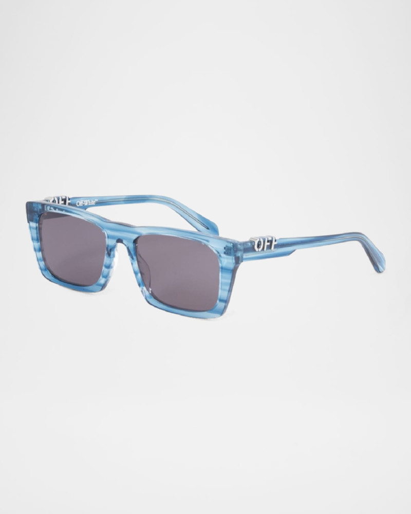 Off-White Men's Albany Acetate Rectangle Sunglasses outlook