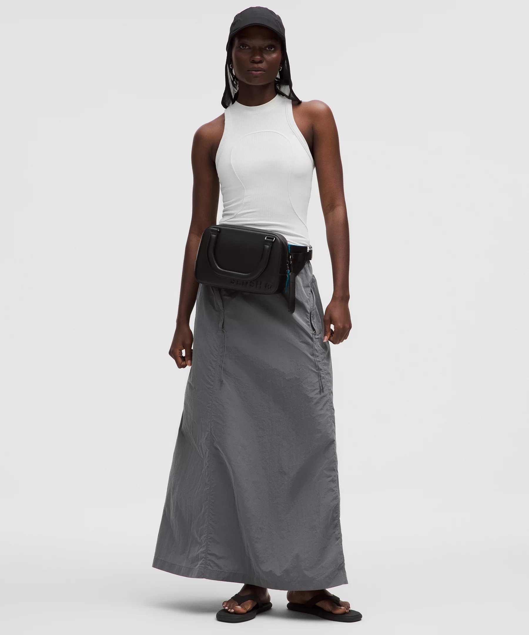 Top-Handle Leather Alternative XL Belt Bag 2L *SLNSH Collection - 2