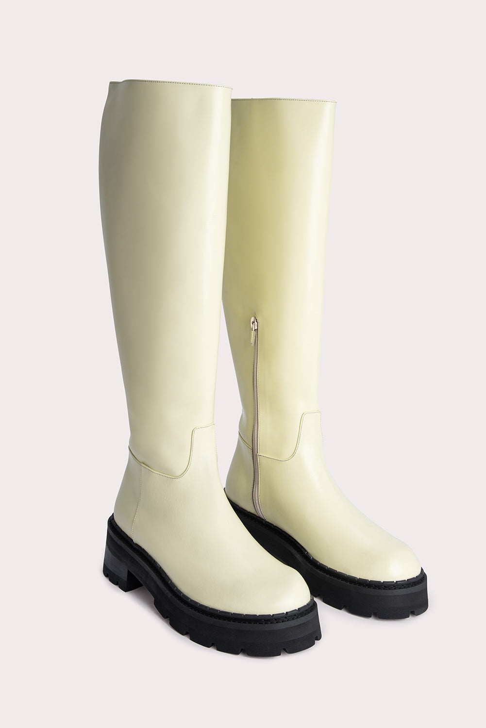Russel Ivory Soft Semi Patent Leather - 2