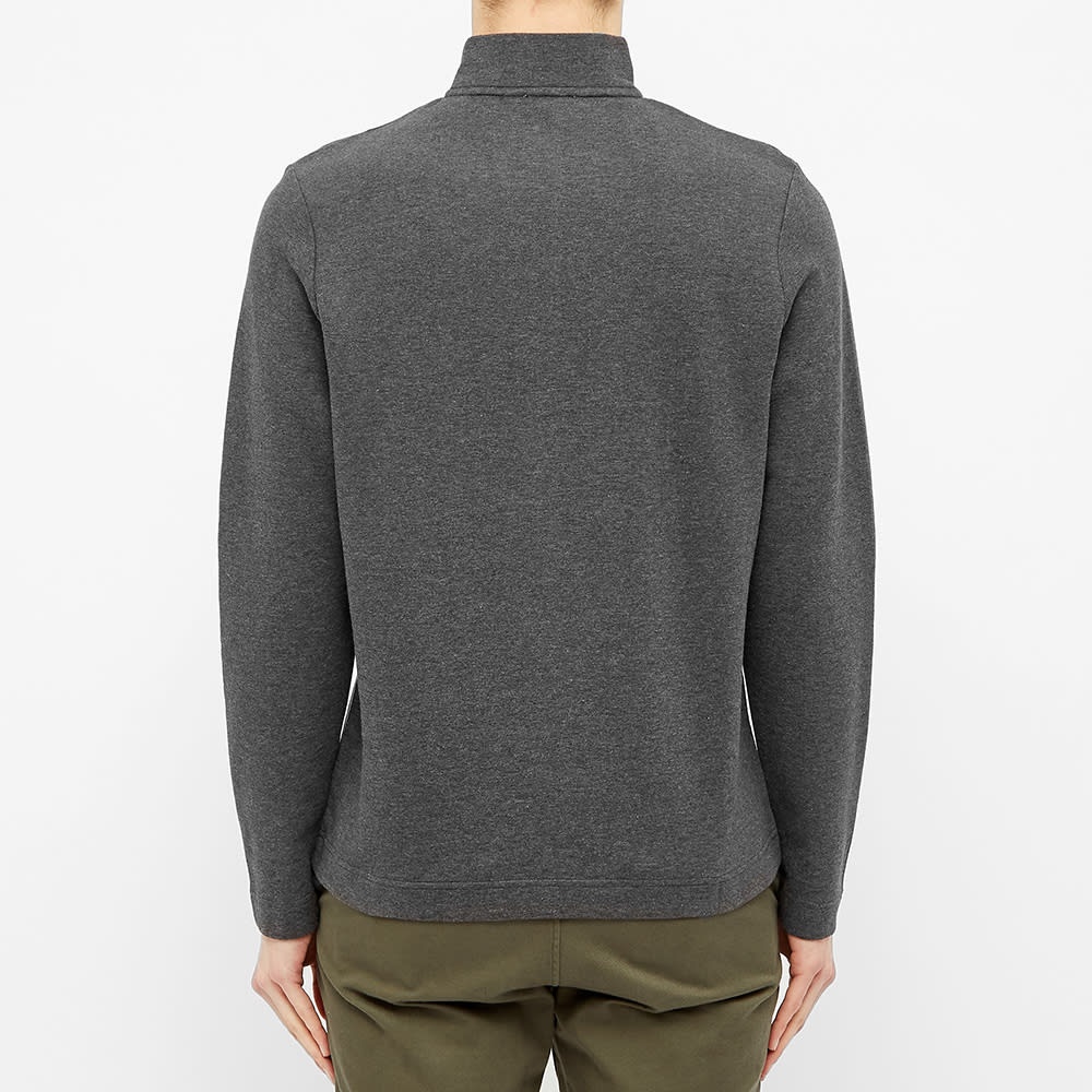 Sunspel Long Sleeve Half Zip Sweat - 4