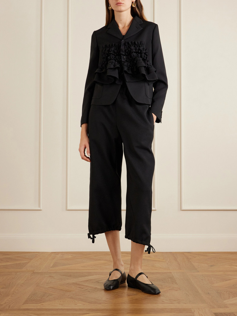 Comme des Garçons GIRL Ruffled Gabardine Blazer outlook