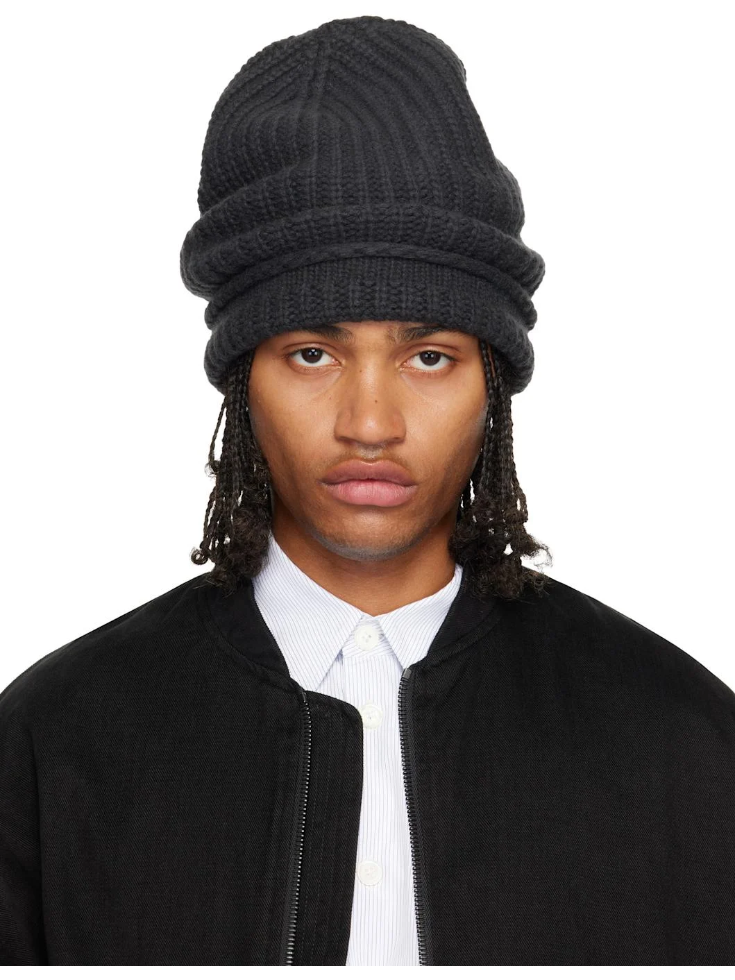 Gray Pannocchia Beanie - 1